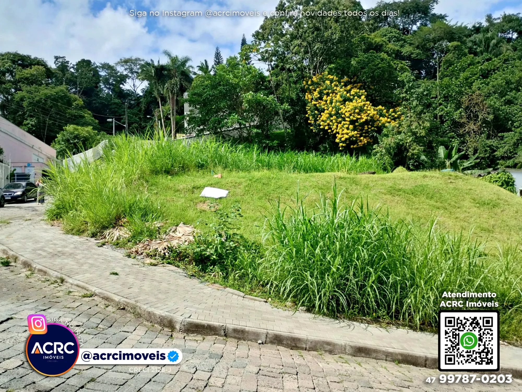 ACRC Imóveis - TE01313 - Terreno com um total de 1.122m a Venda no Bairro Água Verde em Blumenau — foto 7