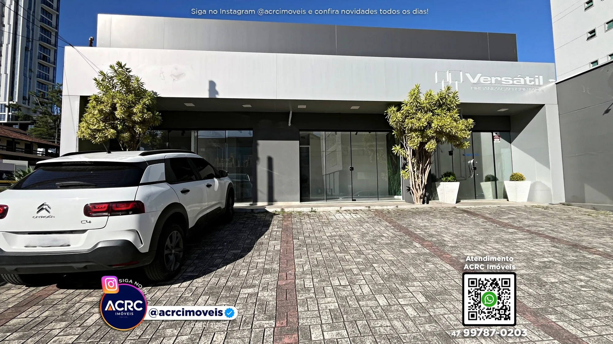 ACRC Imóveis - SA01342 - Sala comercial para Locação no Bairro da Velha em Blumenau - foto 1