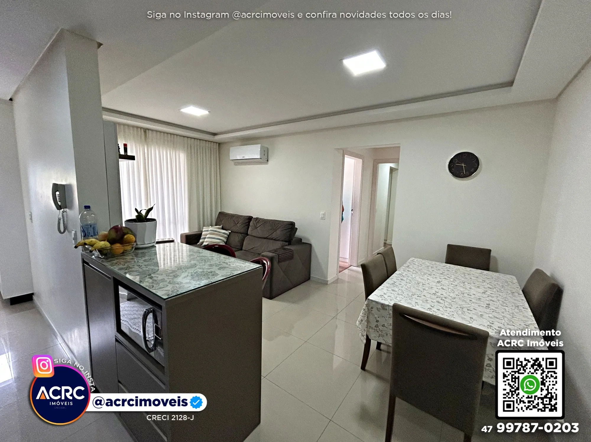 ACRC Imóveis - AP09885 - Apartamento a Venda no Bairro Fortaleza em Blumenau — foto 3