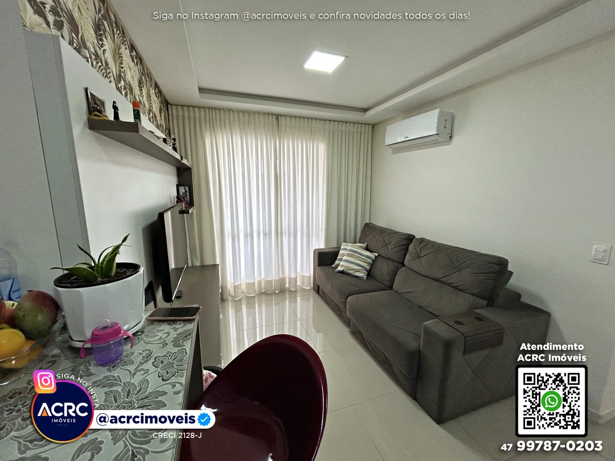 ACRC Imóveis - AP09885 - Apartamento a Venda no Bairro Fortaleza em Blumenau — foto 4