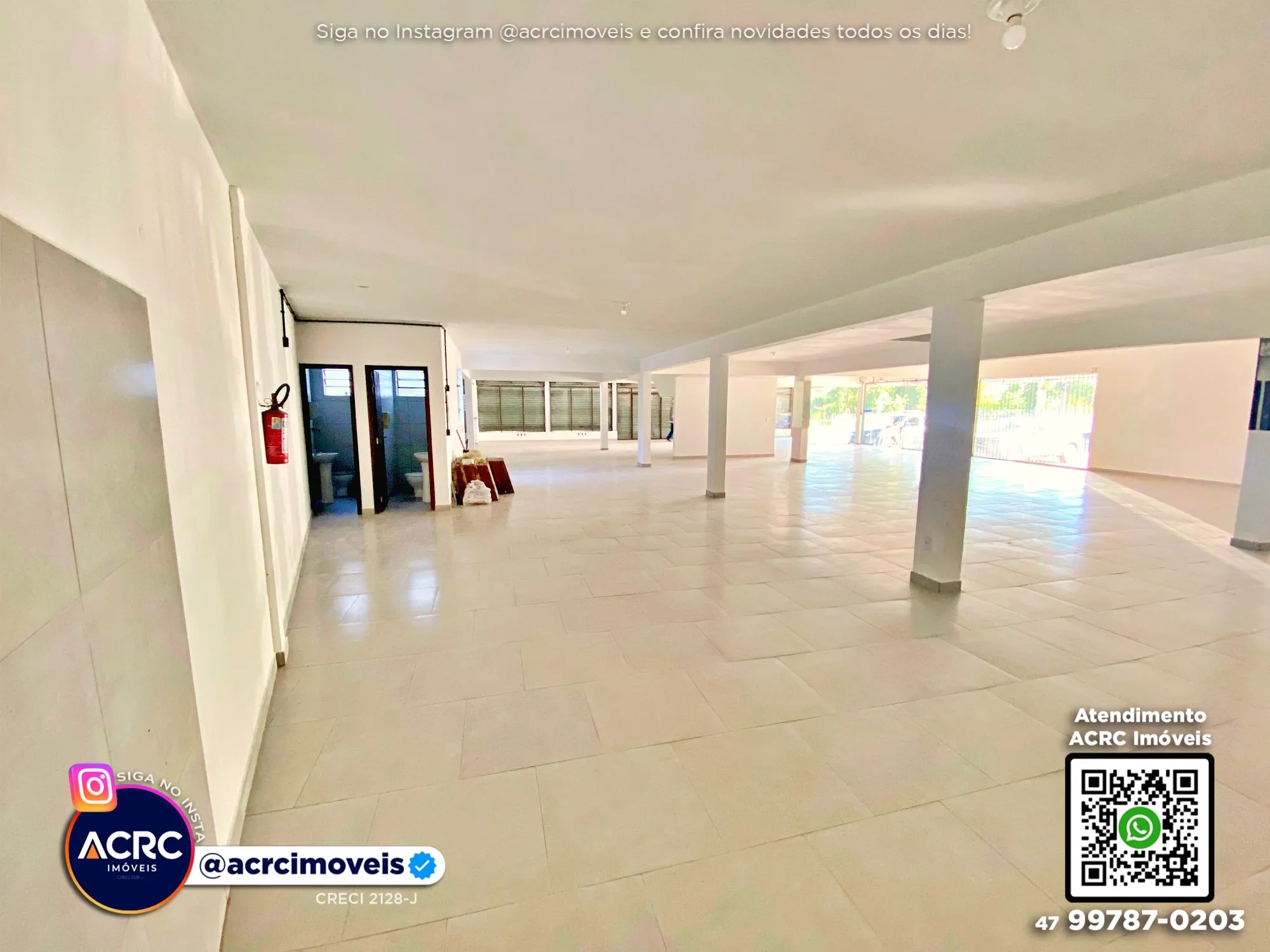 ACRC Imóveis - GL00415 - Galpão para Locação no Bairro Ponta Aguda em Blumenau — foto 4