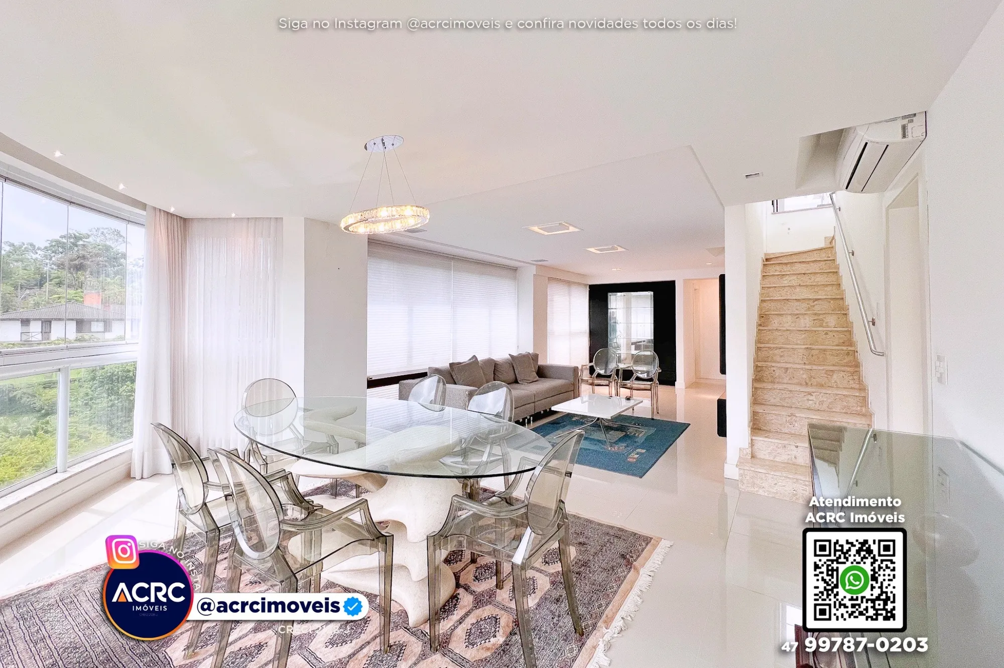 ACRC Imóveis - AP09855 - Cobertura Duplex a Venda no Bairro Jardim Blumenau - foto 1