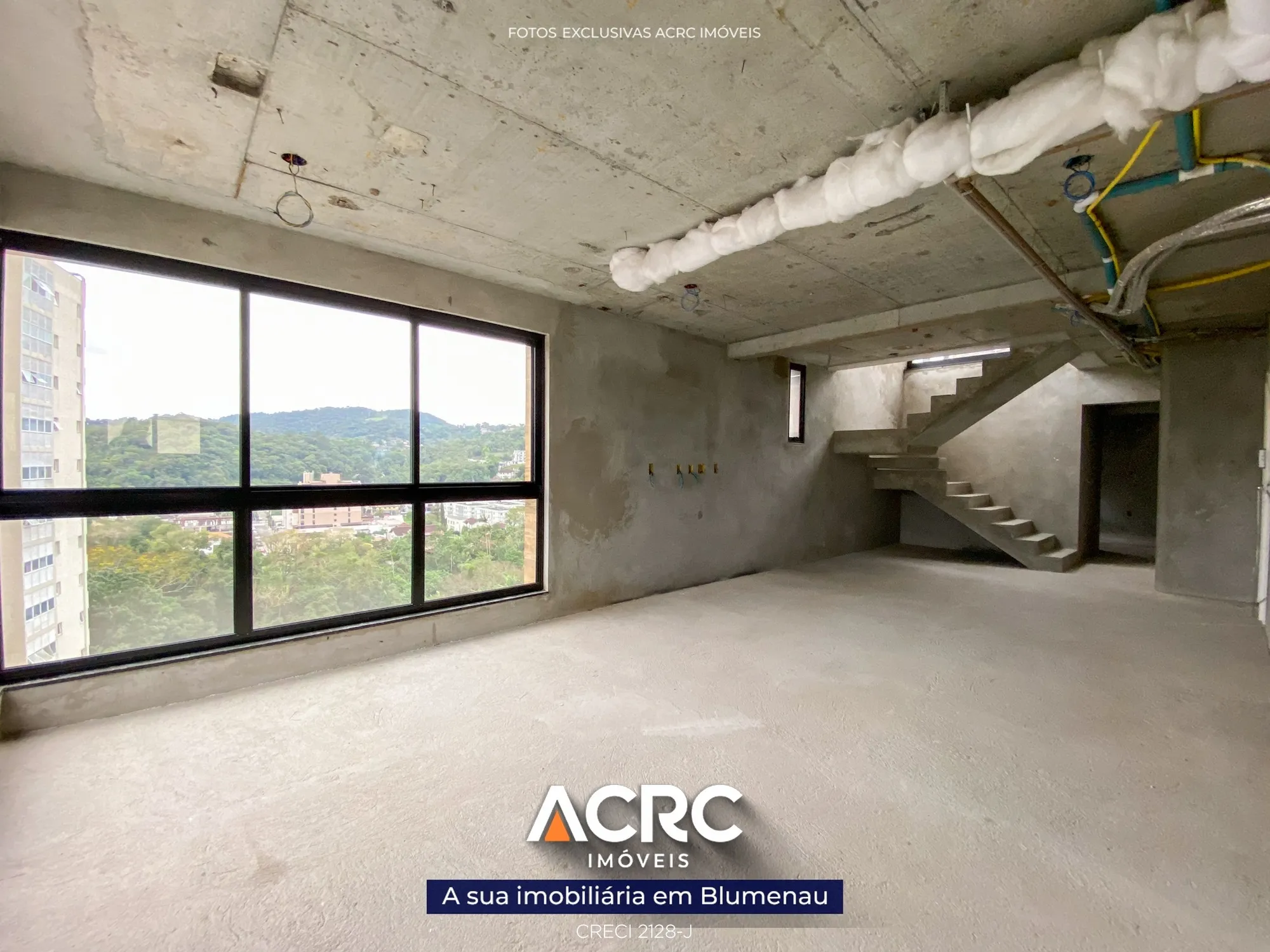 ACRC Imóveis - AP09848 - Cobertura duplex a Venda no Bairro Jardim Blumenau — foto 2