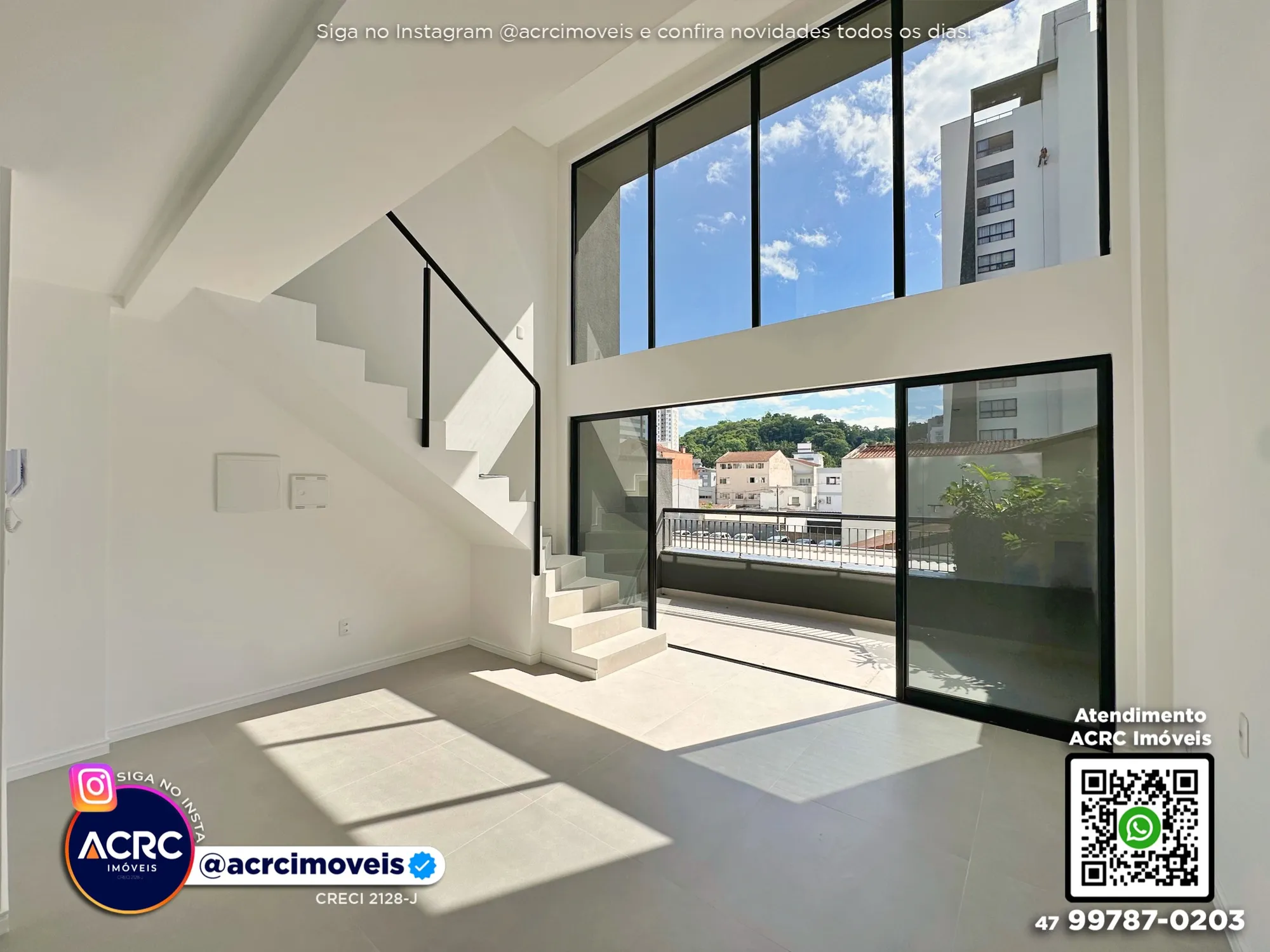 ACRC Imóveis - Loft duplex a Venda no Bairro Vila Nova em Blumenau - foto 1