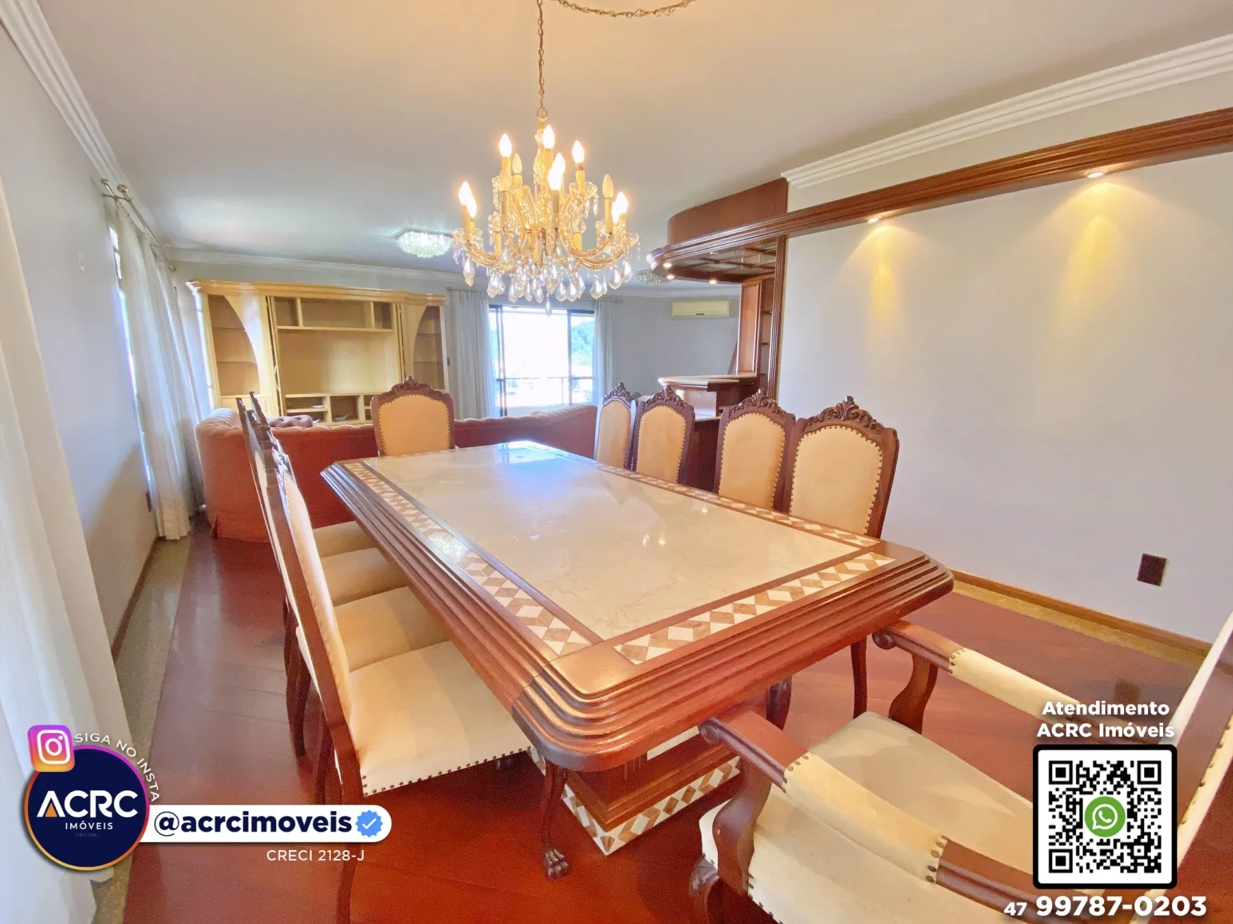 ACRC Imóveis - AP09840 - Apartamento para Locação no Bairro Ponta Aguda em Blumenau — foto 5