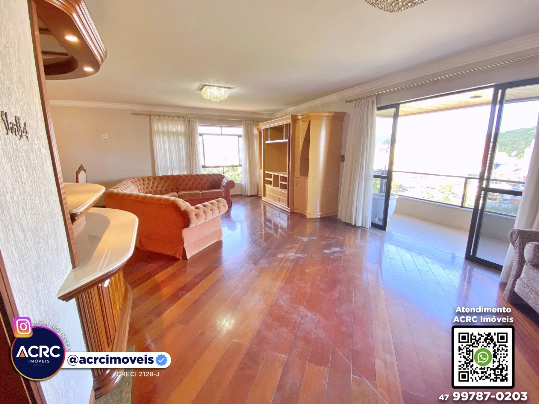 ACRC Imóveis - AP09840 - Apartamento para Locação no Bairro Ponta Aguda em Blumenau — foto 6
