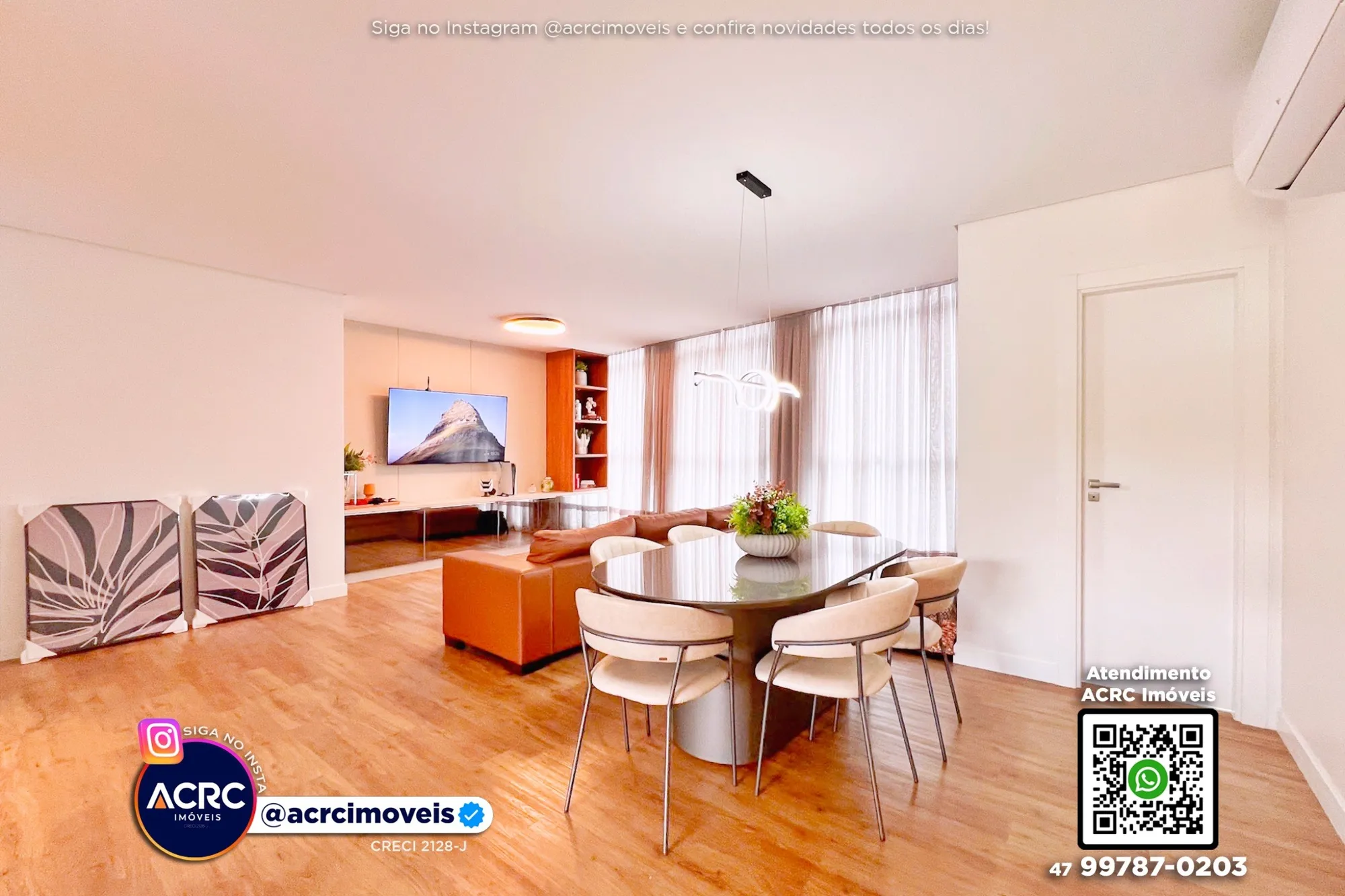 ACRC Imóveis - AP09838 - Apartamento a Venda no Bairro Vila Nova em Blumenau - foto 1
