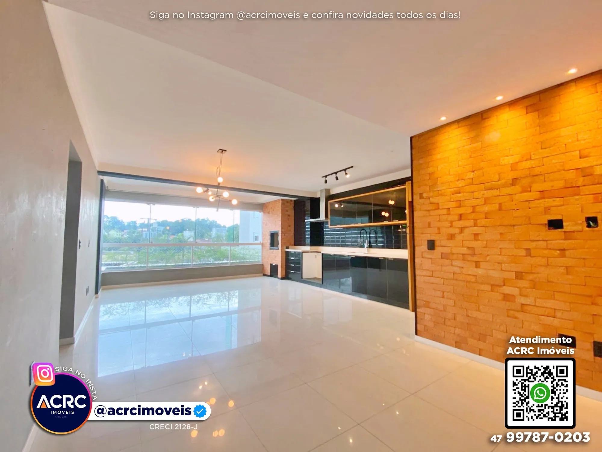 ACRC Imóveis - AP09836 - Apartamento a Venda no Bairro Velha em Blumenau - foto 1