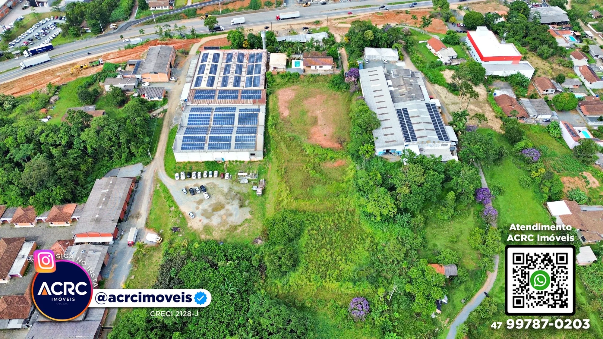 ACRC Imóveis - TE01309 - Terreno com um total de 8.942m a Venda no Bairro Badenfurt — foto 6