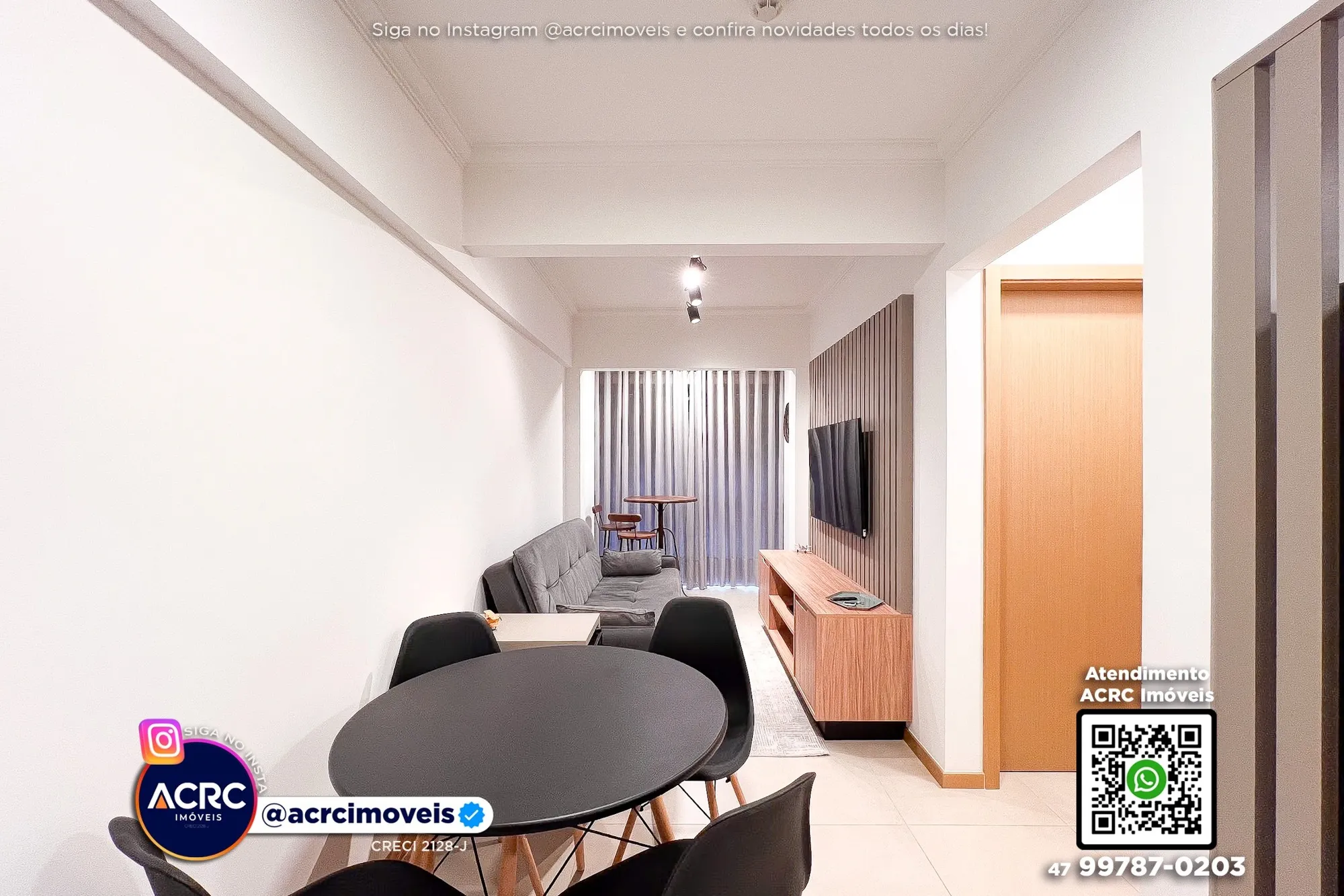 ACRC Imóveis - AP09824 - Apartamento a Venda no Bairro Centro em Blumenau - foto 1