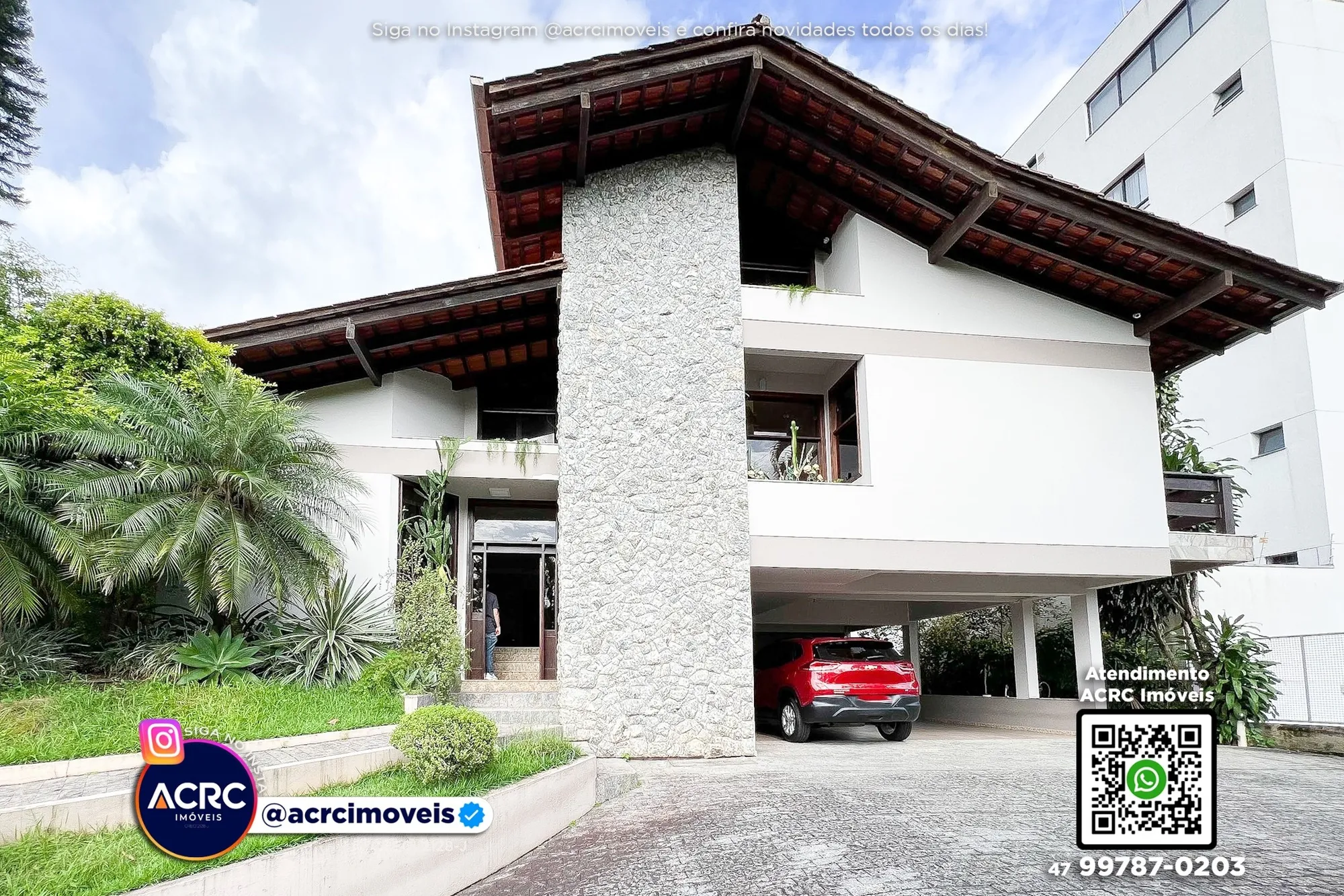 ACRC Imóveis - CA03616 - Casa a Venda no Bairro do Salto em Blumenau - foto 1