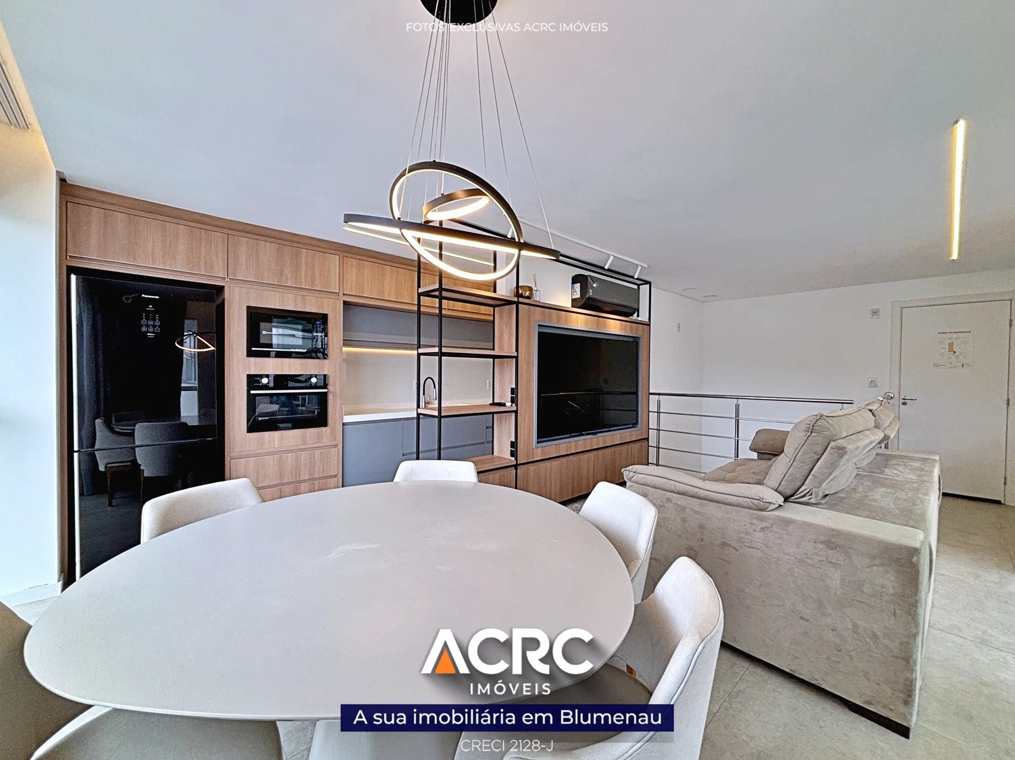 ACRC Imóveis - AP09821 - Cobertura duplex com terraço a Venda no Bairro Fortaleza em Blumenau — foto 3