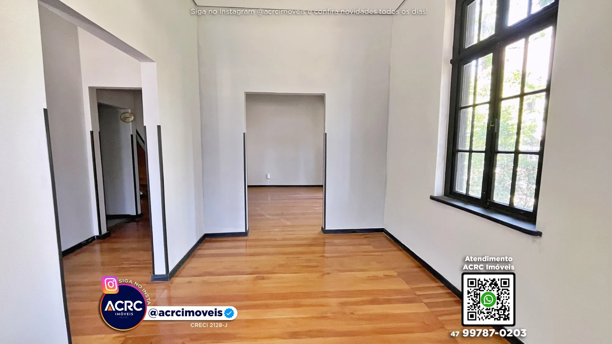 ACRC Imóveis - CA03614 - Casa Comercial para Locação no Bairro Centro em Blumenau — foto 3