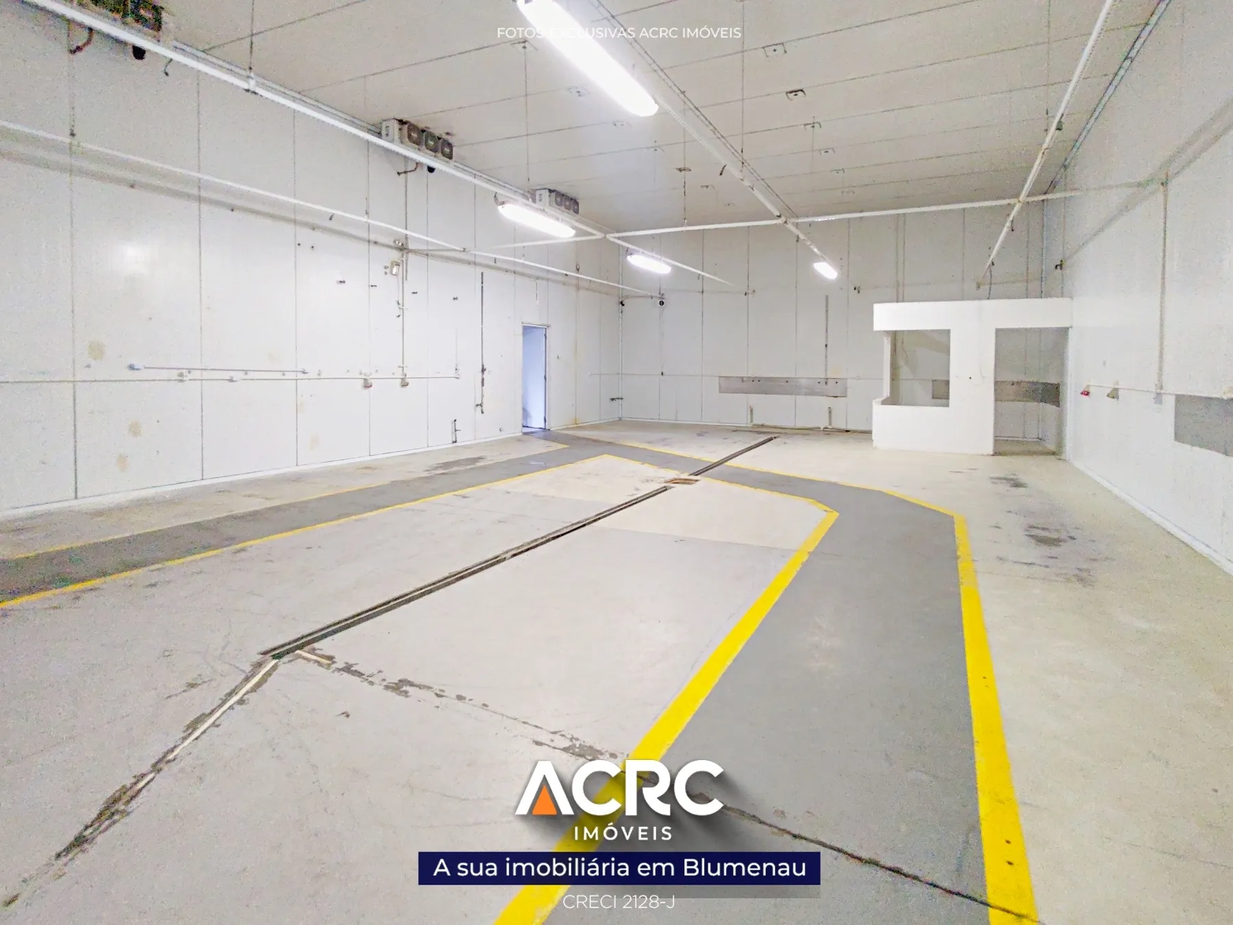 ACRC Imóveis - GL00413 - Galpão para Locação no Bairro Velha Central em Blumenau — foto 2