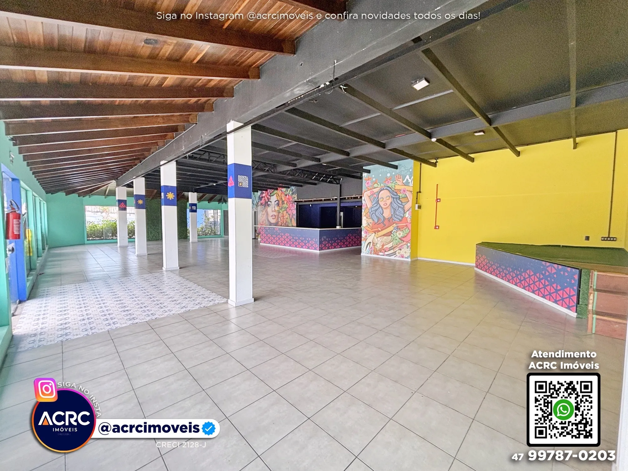 ACRC Imóveis - SA01335 - Sala para Locação no Bairro Vila Nova em Blumenau — foto 2