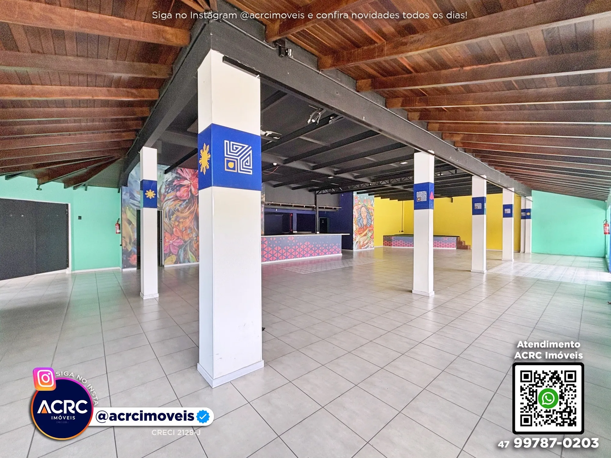 ACRC Imóveis - SA01335 - Sala para Locação no Bairro Vila Nova em Blumenau — foto 3