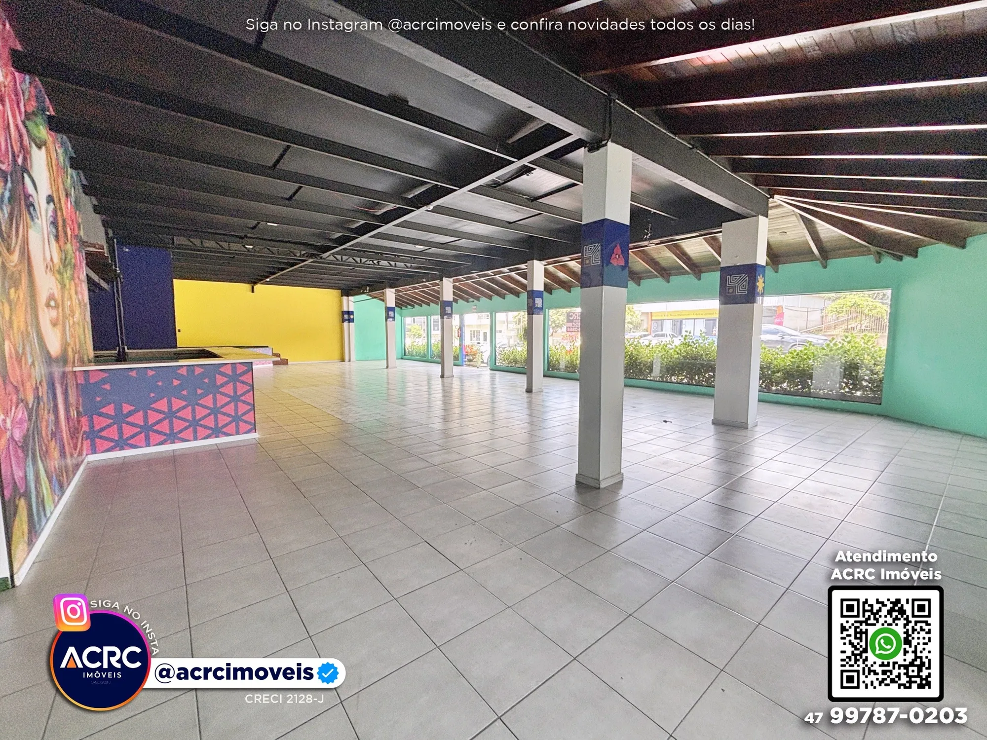 ACRC Imóveis - SA01335 - Sala para Locação no Bairro Vila Nova em Blumenau — foto 4