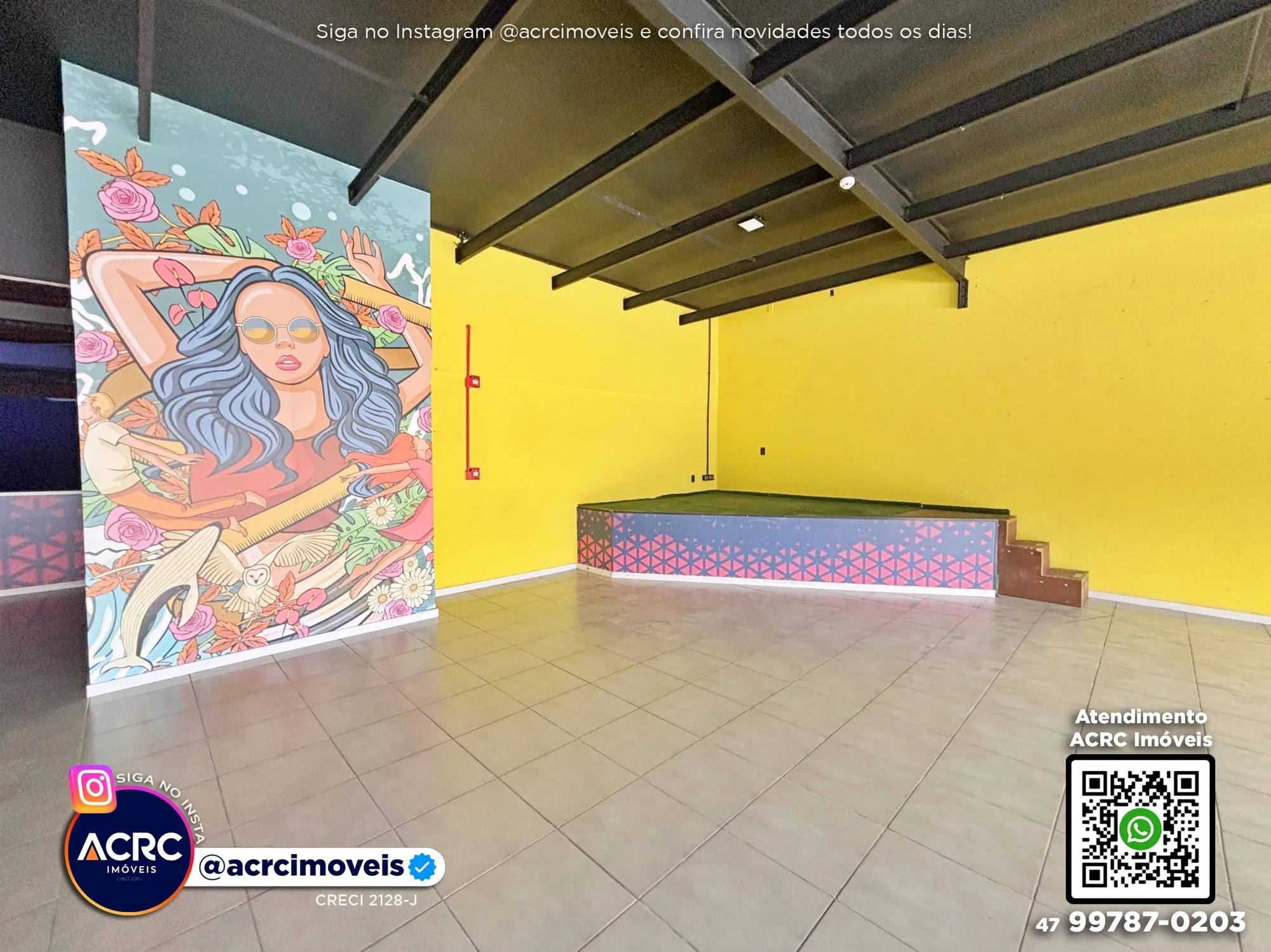 ACRC Imóveis - SA01335 - Sala para Locação no Bairro Vila Nova em Blumenau — foto 5