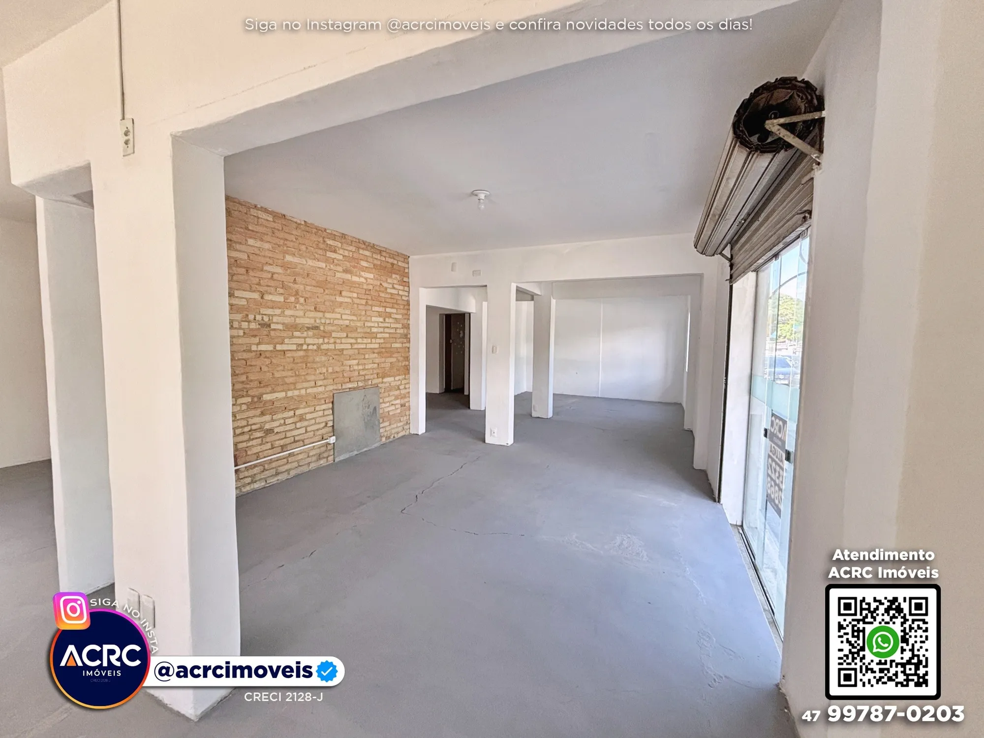 ACRC Imóveis - LJ00507 - Sala Comercial para Locação no Bairro Ponta Aguda em Blumenau — foto 3