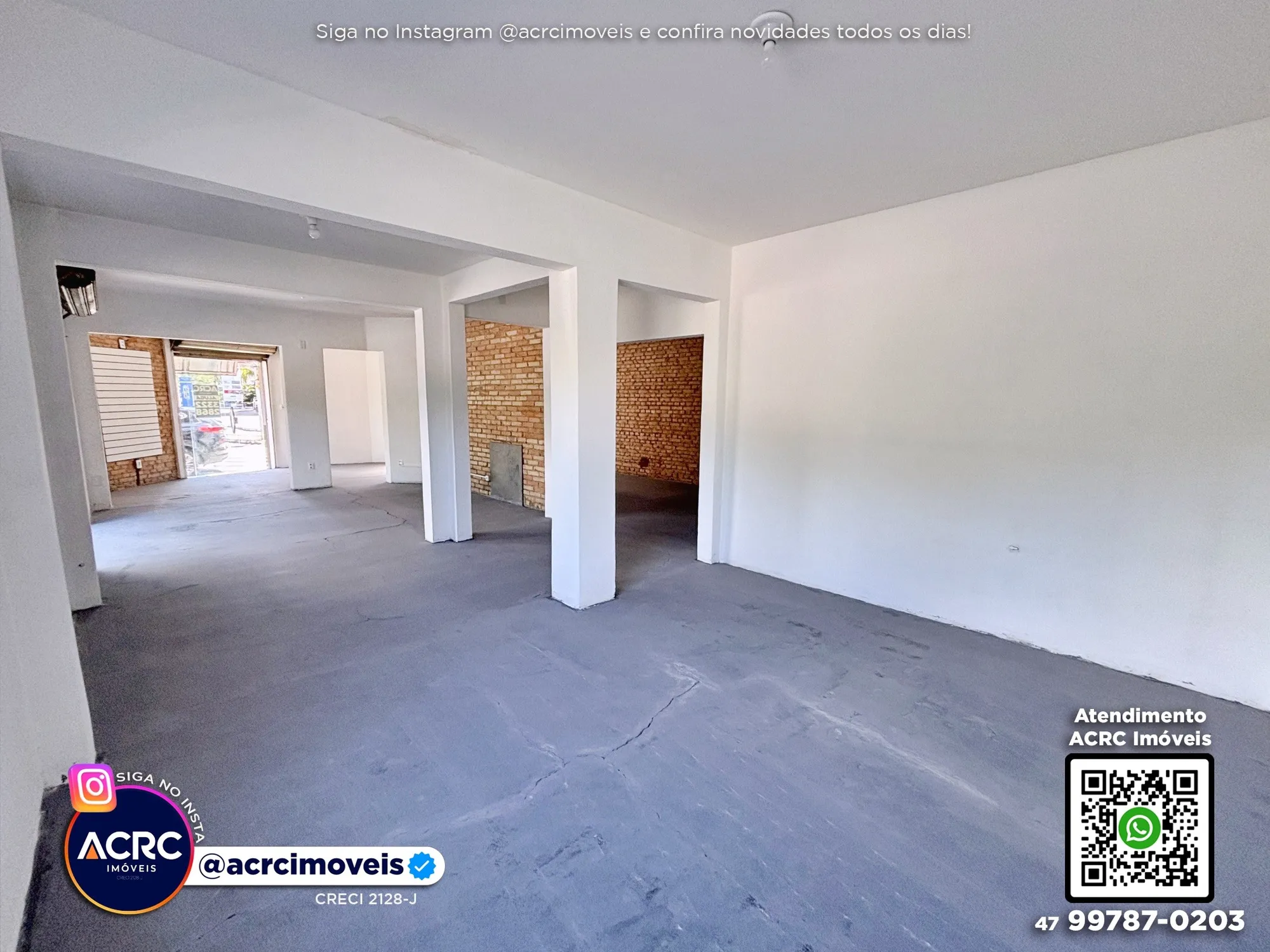 ACRC Imóveis - LJ00507 - Sala Comercial para Locação no Bairro Ponta Aguda em Blumenau — foto 4