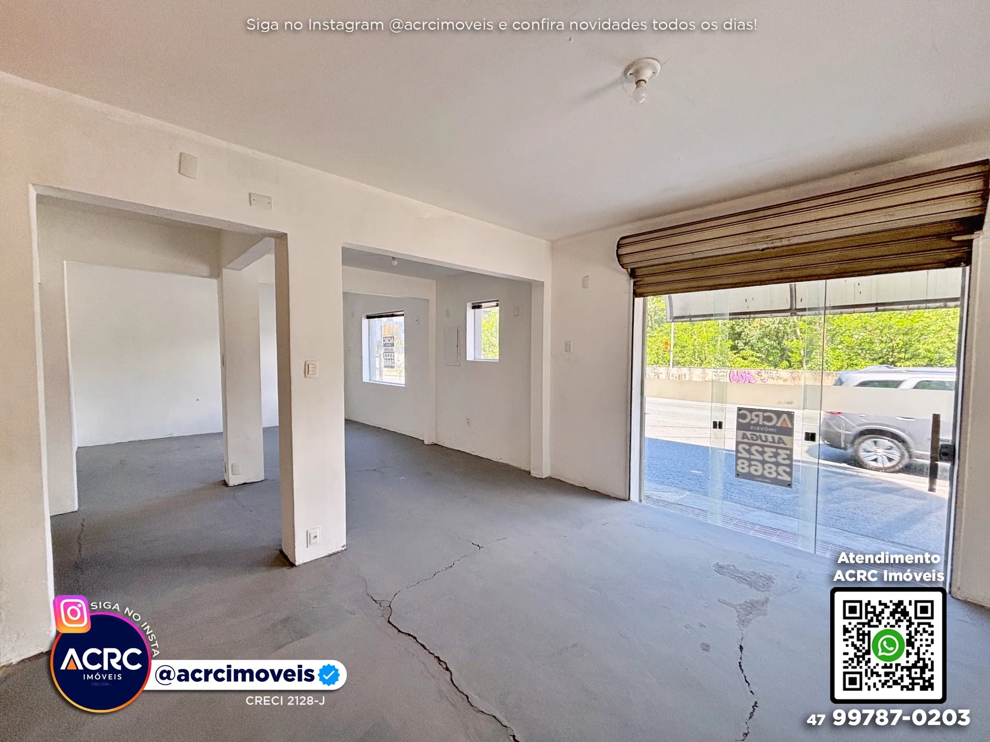 ACRC Imóveis - LJ00507 - Sala Comercial para Locação no Bairro Ponta Aguda em Blumenau — foto 5