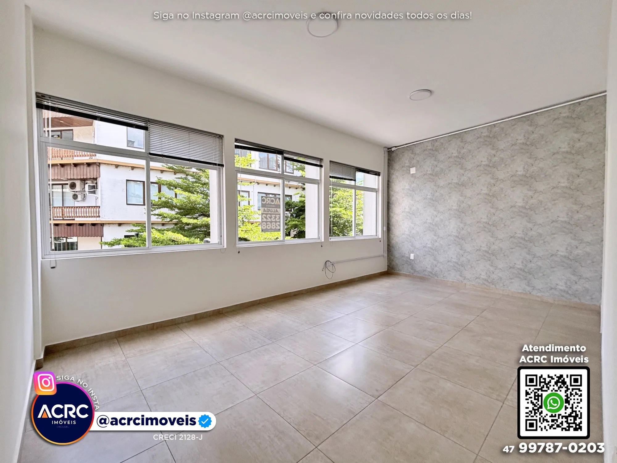 ACRC Imóveis - SA01331 - Sala comercial para Locação no Bairro Centro em Blumenau - foto 1