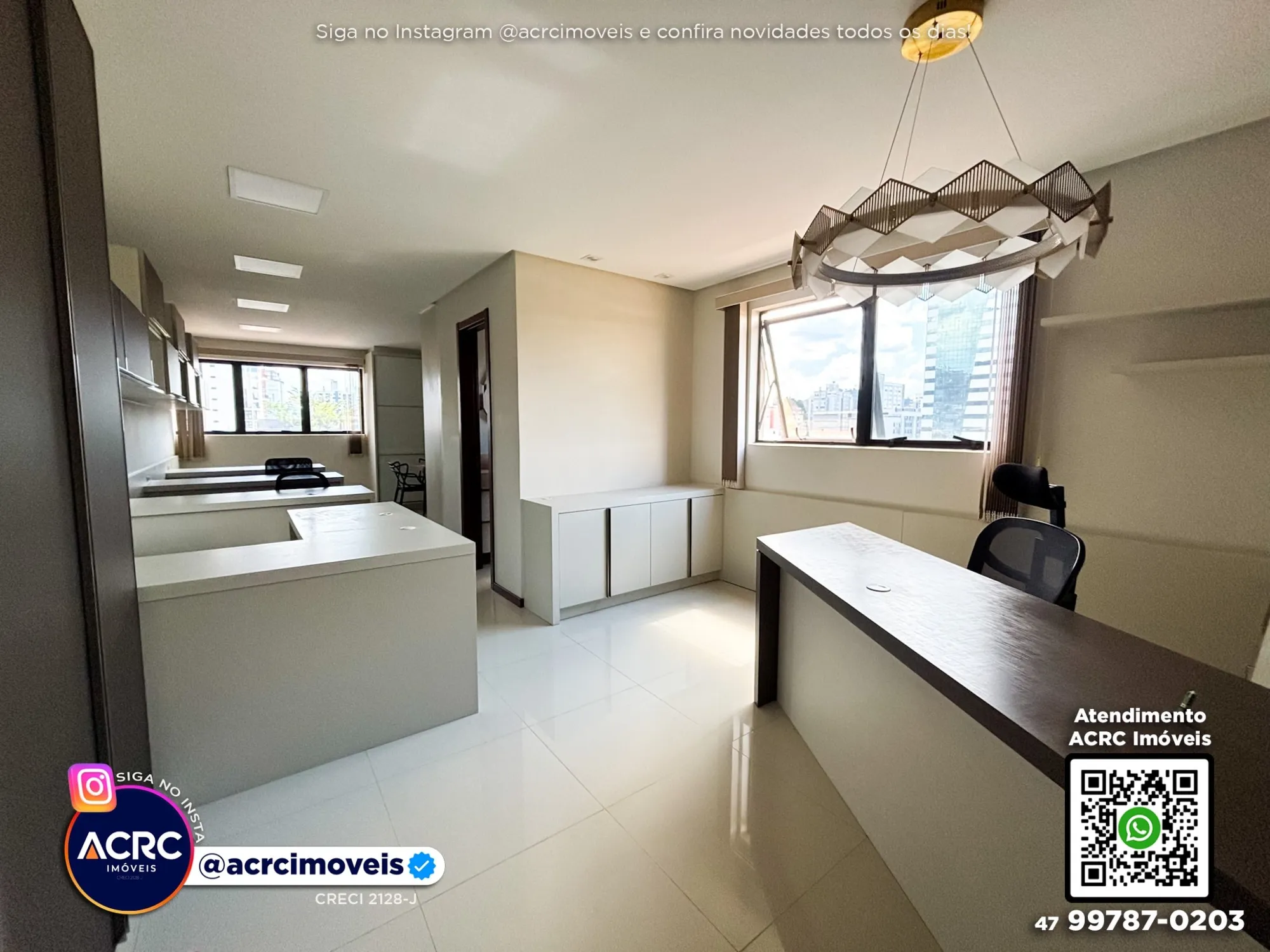 ACRC Imóveis - SA01330 - Sala Comercial para Locação próximo a Vila Germânica no Bairro Velha - foto 1