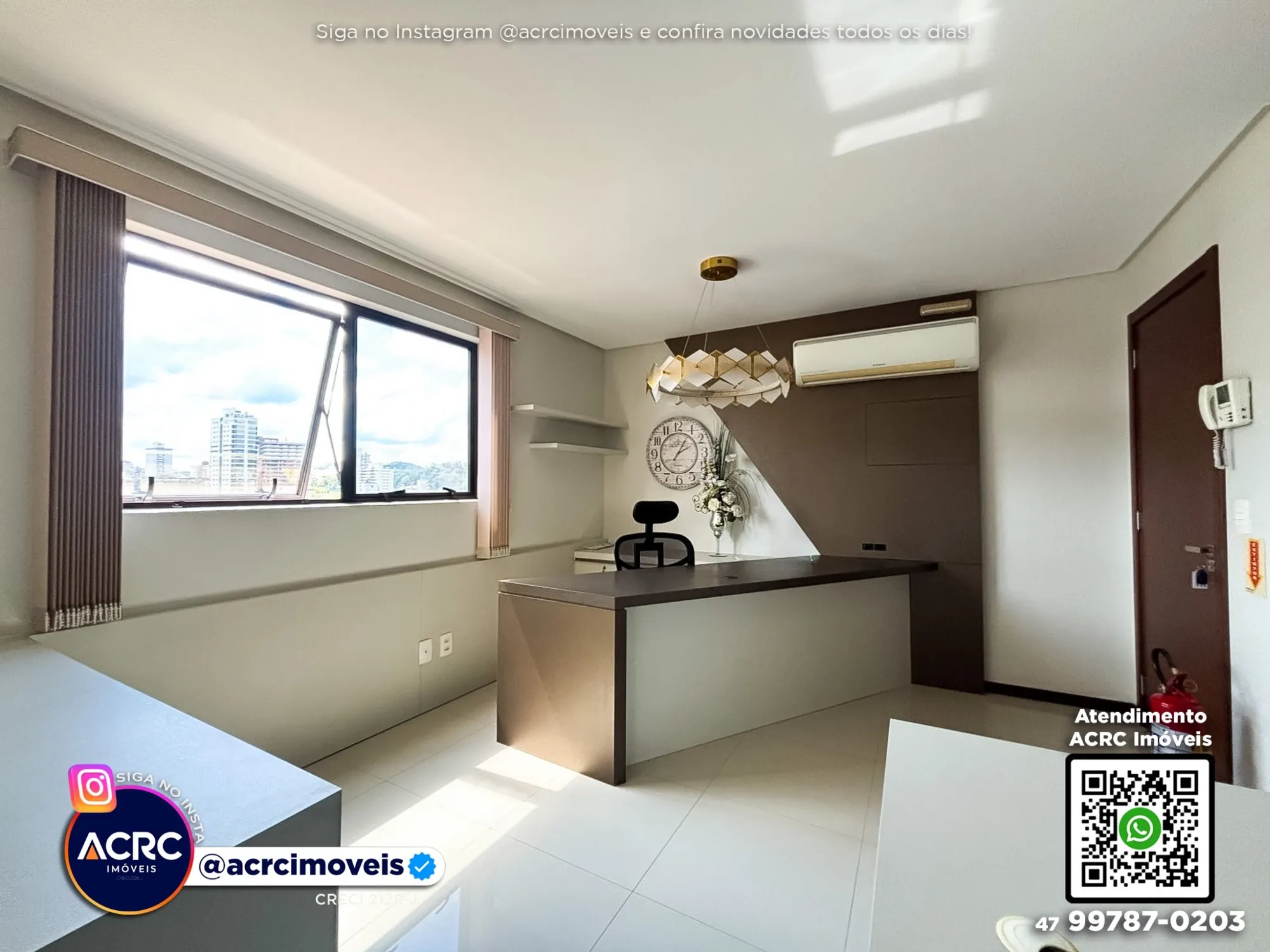 ACRC Imóveis - SA01330 - Sala Comercial para Locação próximo a Vila Germânica no Bairro Velha — foto 4