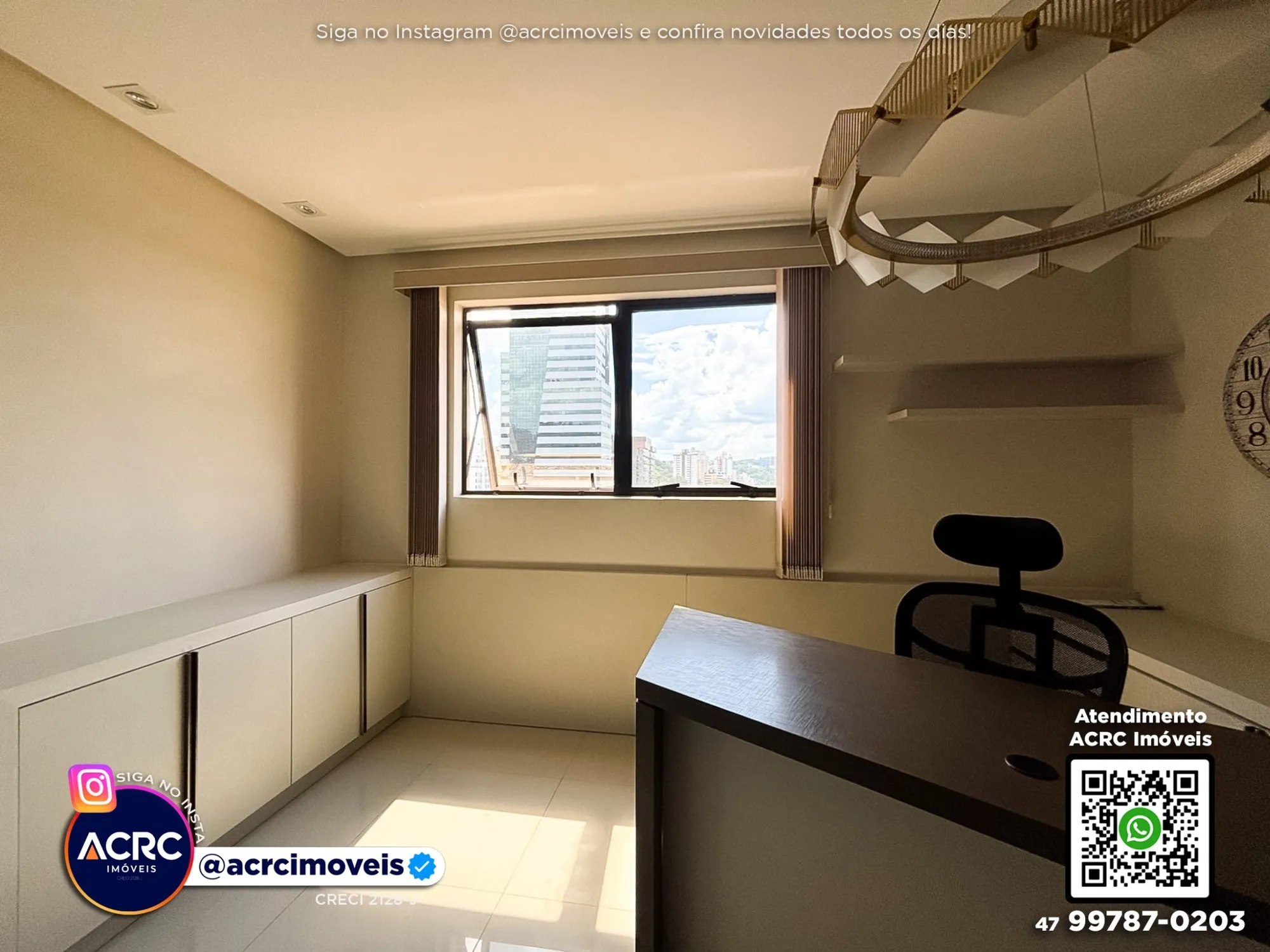 ACRC Imóveis - SA01330 - Sala Comercial para Locação próximo a Vila Germânica no Bairro Velha — foto 5