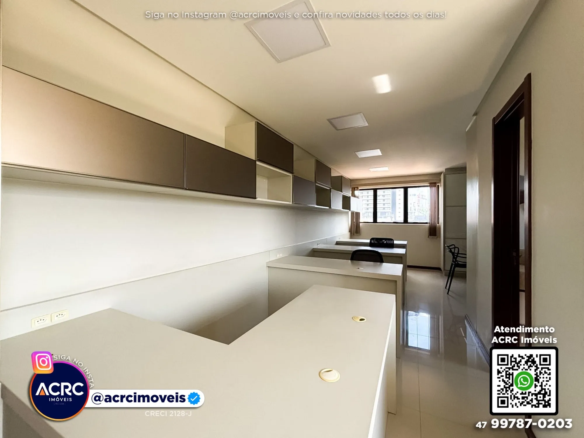 ACRC Imóveis - SA01330 - Sala Comercial para Locação próximo a Vila Germânica no Bairro Velha — foto 3