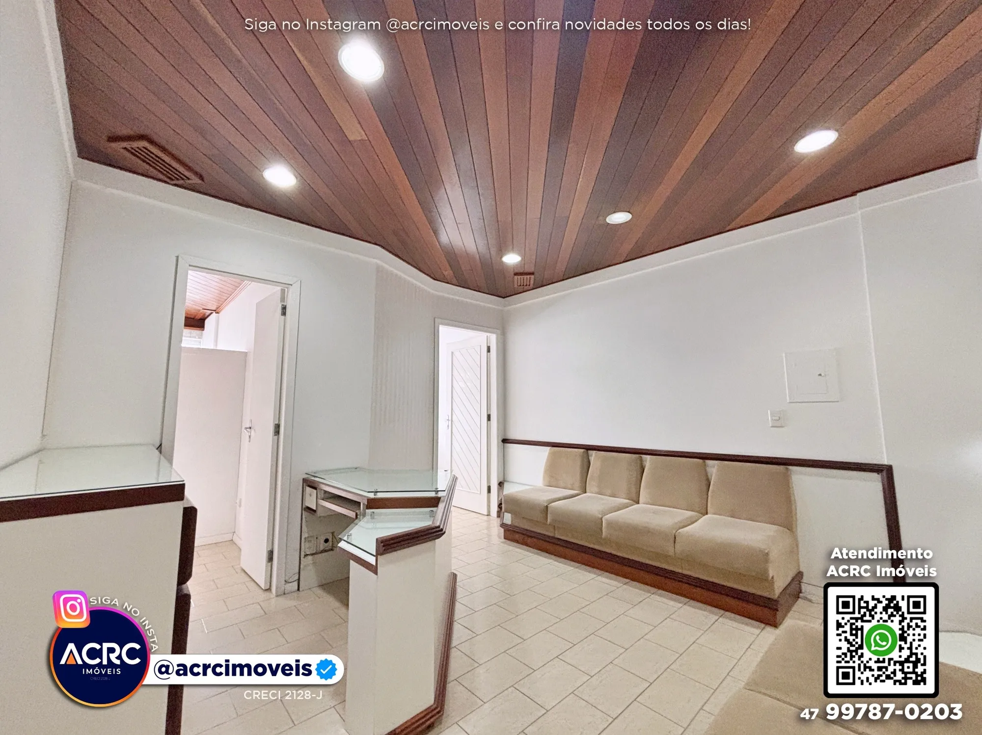 ACRC Imóveis - SA01328 - Sala Comercial para Locação no Bairro Centro em Blumenau — foto 3
