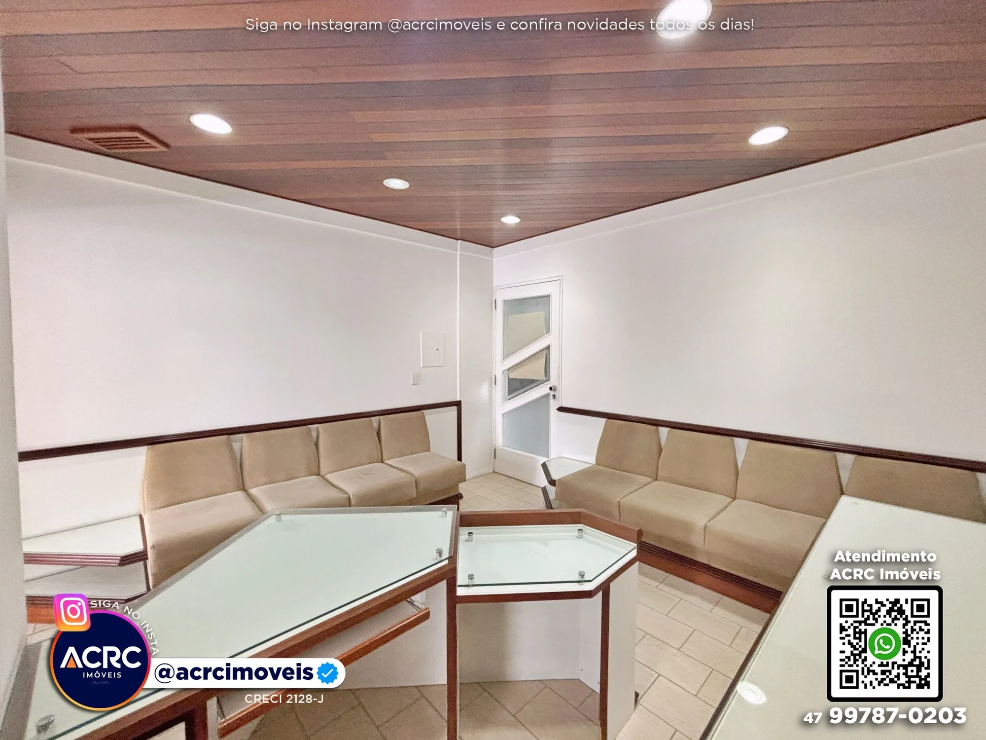 ACRC Imóveis - SA01328 - Sala Comercial para Locação no Bairro Centro em Blumenau — foto 4