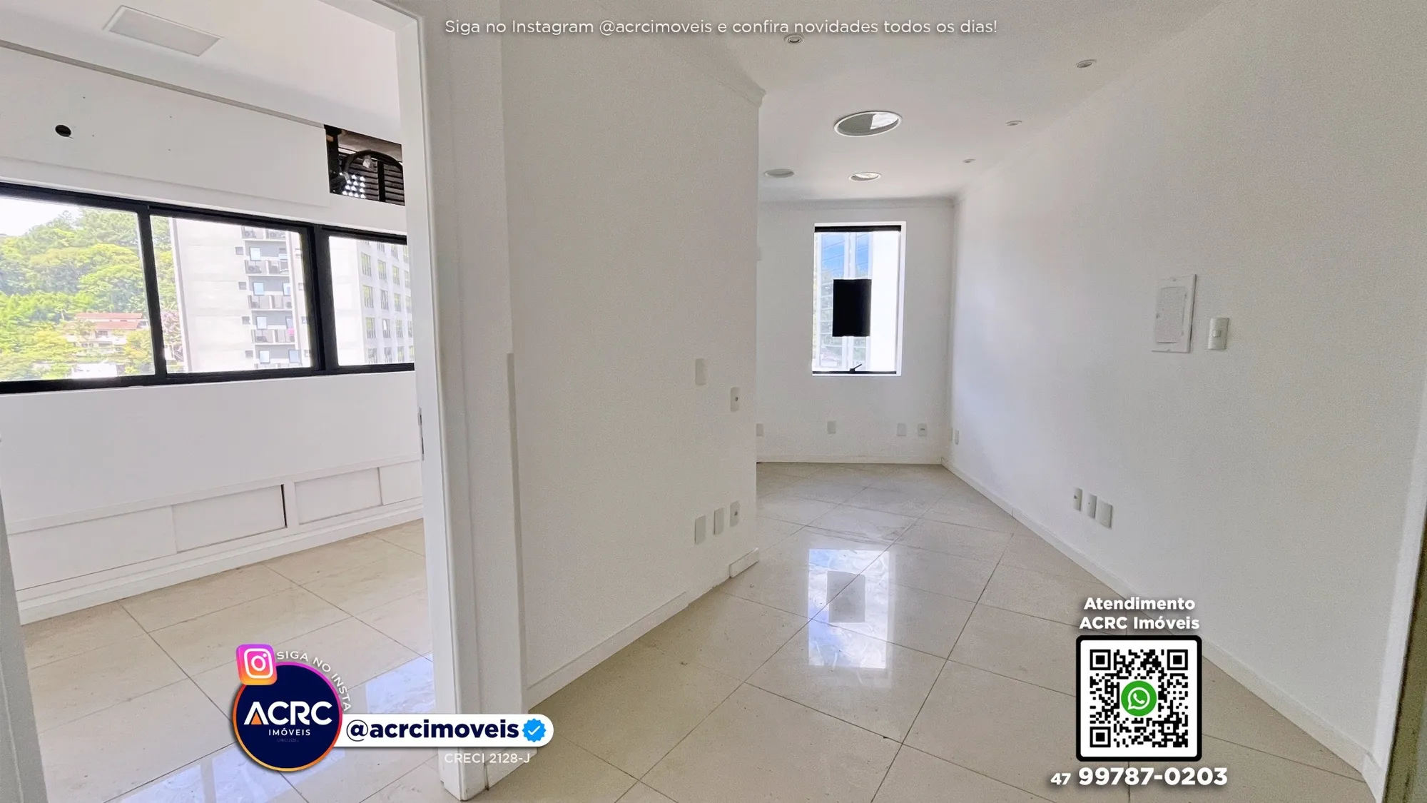 ACRC Imóveis - SA01326 - Sala comercial para Locação no Bairro Velha em Blumenau - foto 1