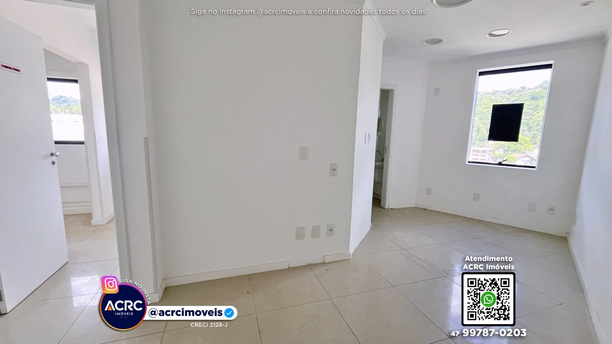 ACRC Imóveis - SA01326 - Sala comercial para Locação no Bairro Velha em Blumenau — foto 2