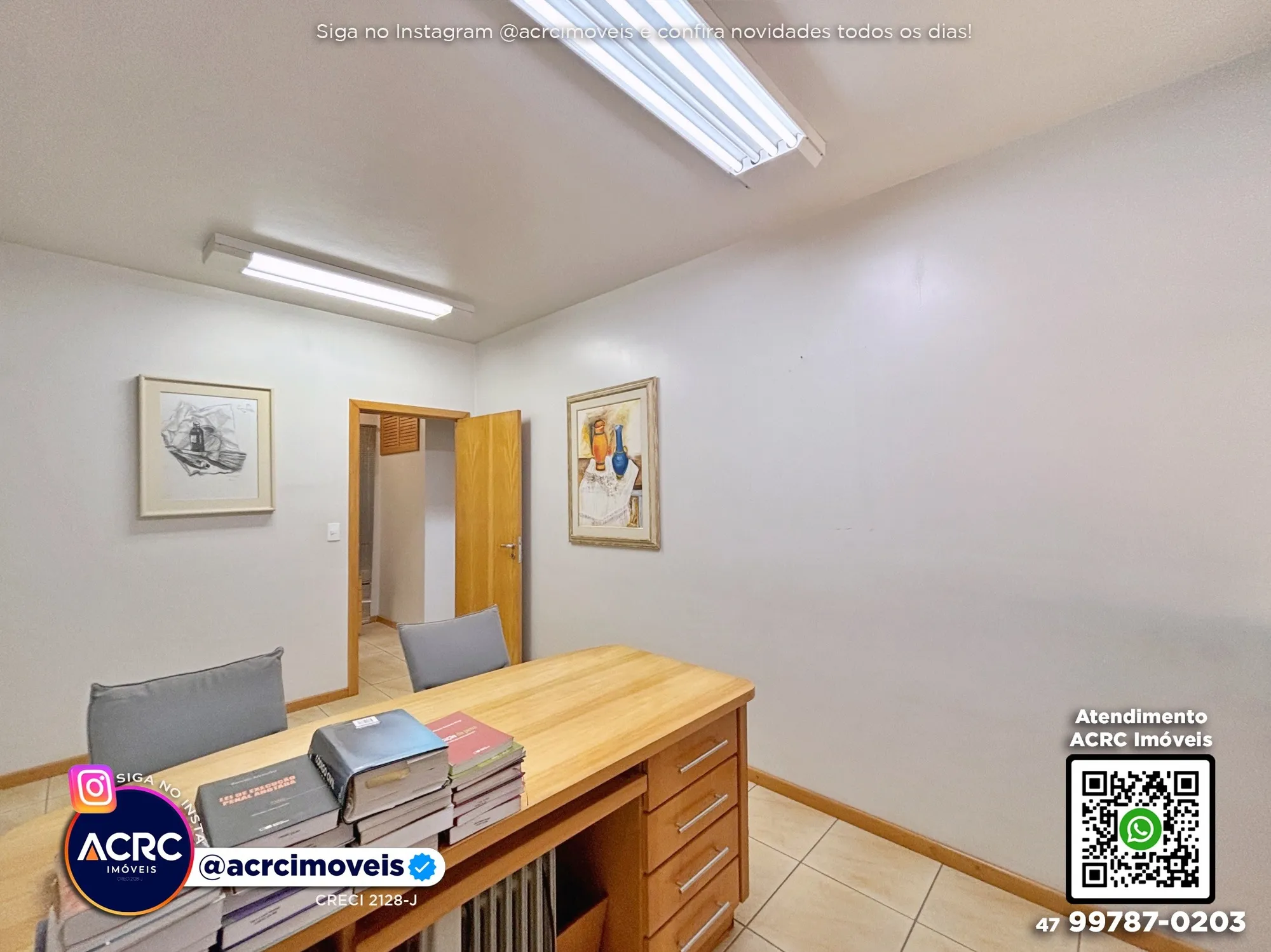 ACRC Imóveis - SA01324 - Andar comercial a Venda no Bairro Centro em Blumenau — foto 6