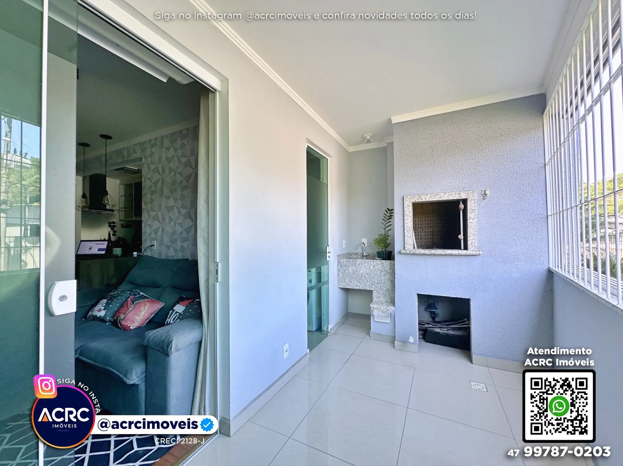 ACRC Imóveis - AP09765 - Apartamento a Venda no Bairro Badenfurt em Blumenau — foto 6