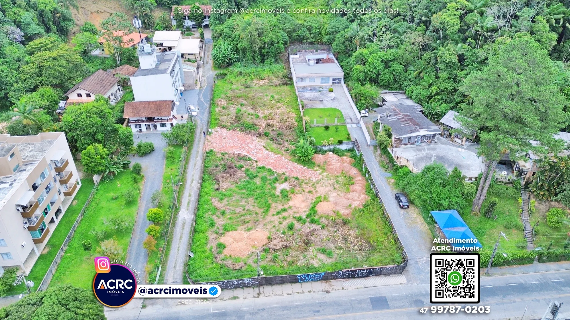 ACRC Imóveis - TE01300 - Terreno com um total de 5.792,02m a Venda no Bairro Ribeirão Fresco - foto 1