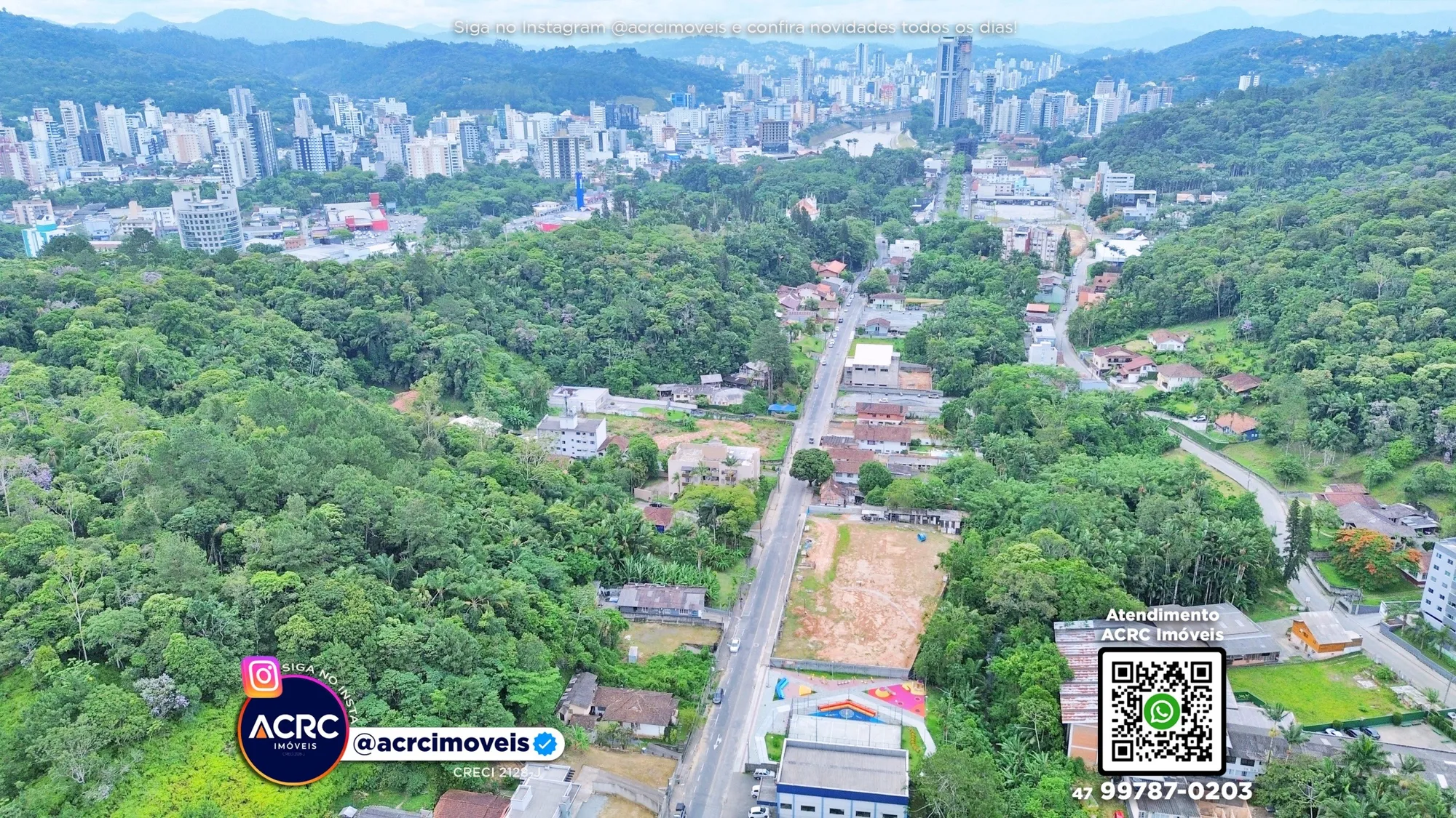 ACRC Imóveis - TE01299 - Terreno com um total de 4.502,38m a Venda no Bairro Ribeirão Fresco - foto 1