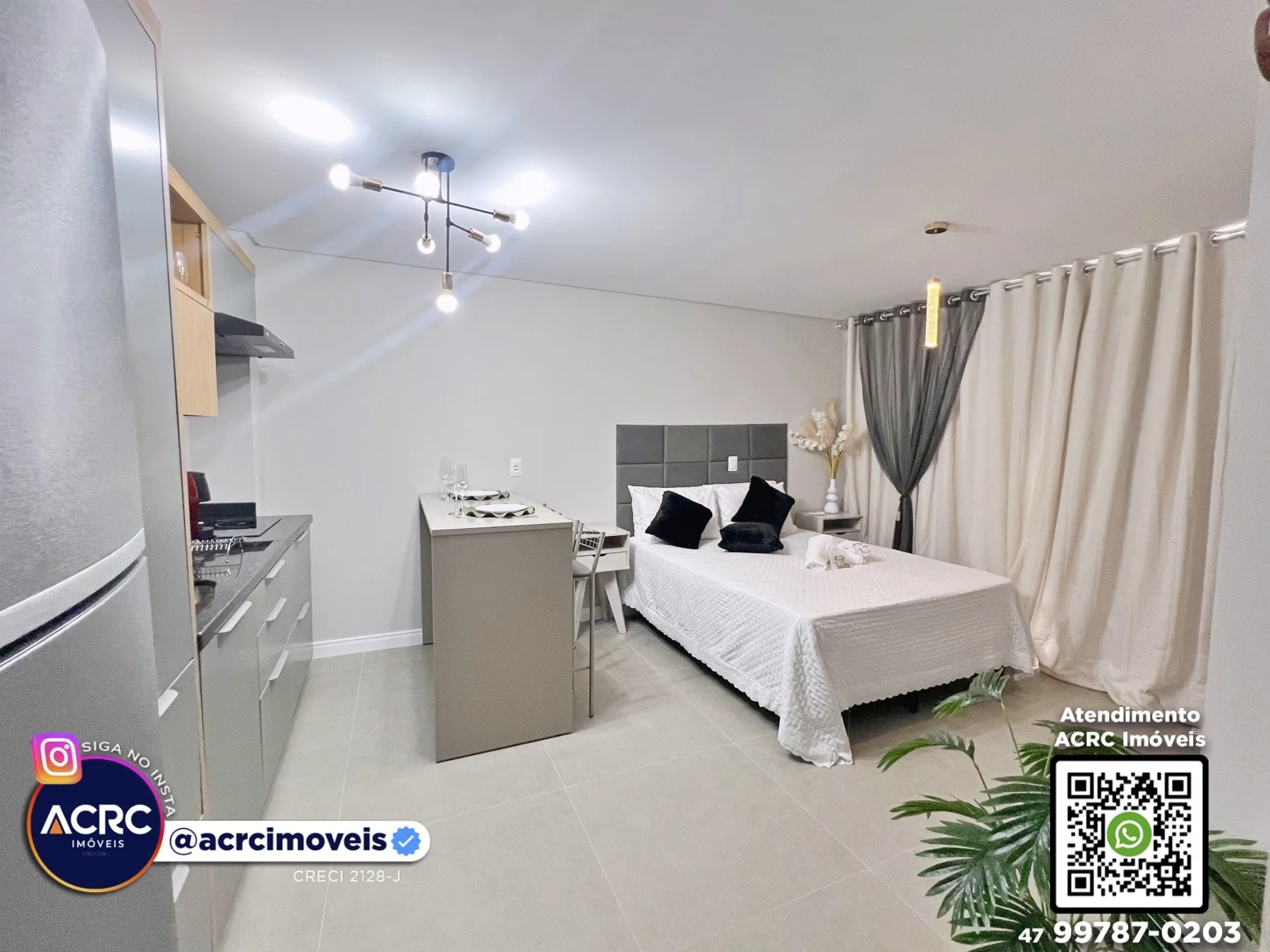 ACRC Imóveis - AP09757 - Loft para Locação no Bairro Velha em Blumenau — foto 3