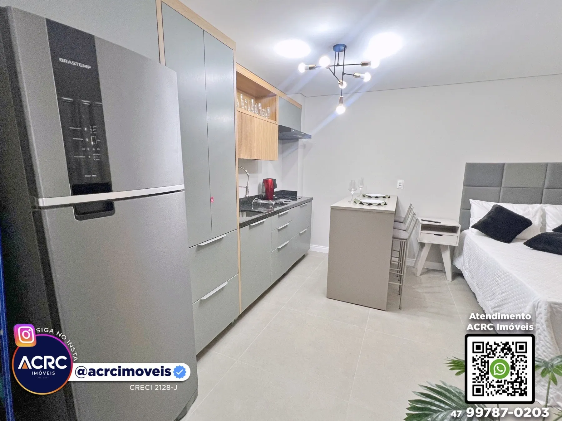 ACRC Imóveis - AP09757 - Loft para Locação no Bairro Velha em Blumenau — foto 4