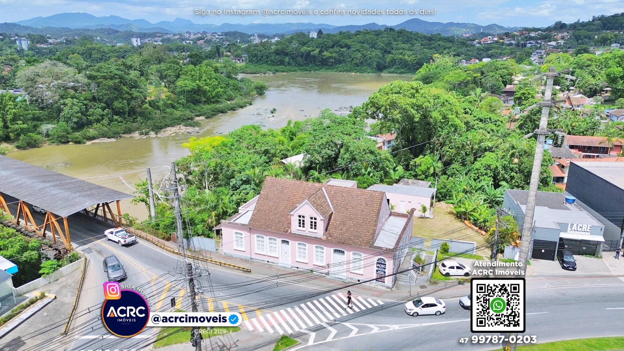 ACRC Imóveis - CA03591 - Casa para Locação no Bairro Salto em Blumenau — foto 2