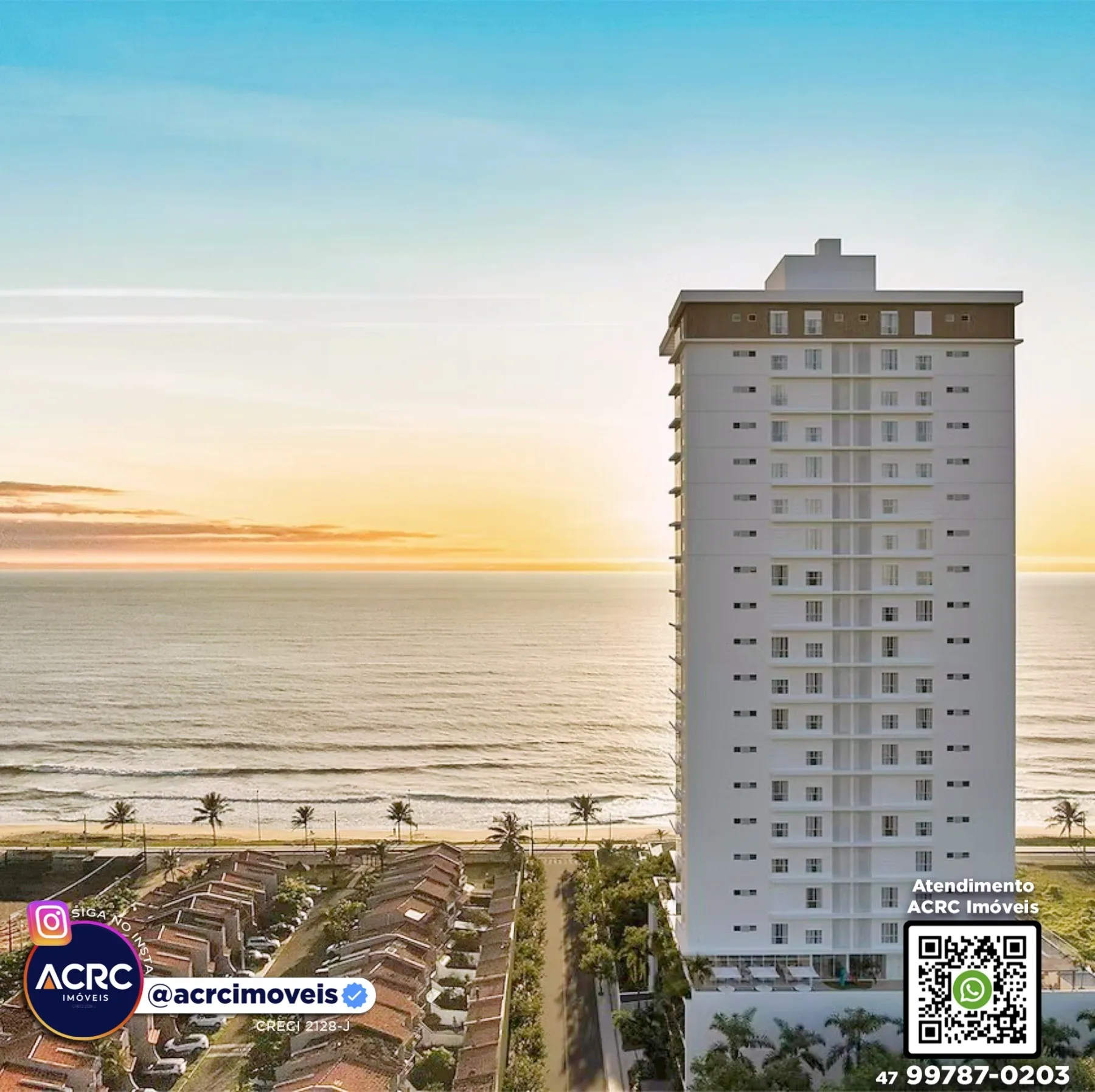 ACRC Imóveis - AP09743 - Apartamento em construção a Venda no Bairro Tabuleiro em Barra Velha - foto 1