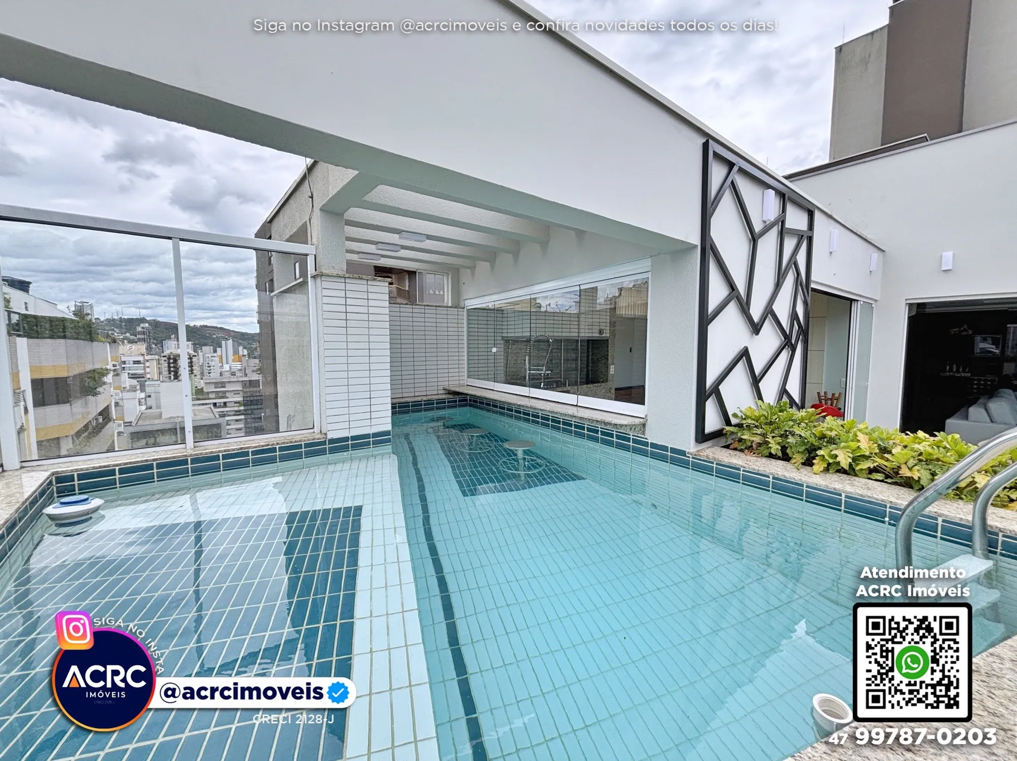 ACRC Imóveis - AP09731 - Cobertura duplex a Venda no Bairro Jardim Blumenau - foto 1