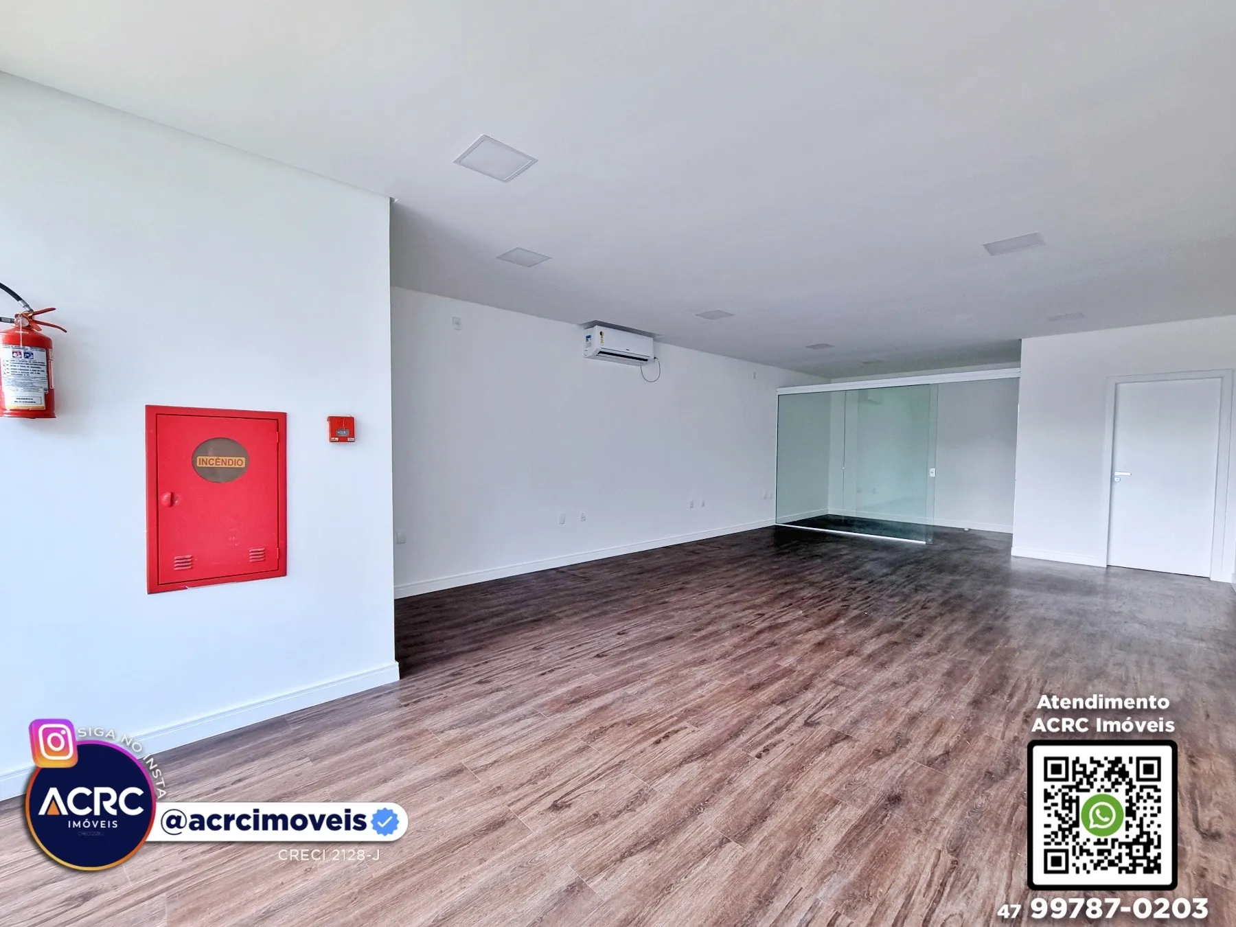 ACRC Imóveis - SA01321 - Sala comercial para Locação no Bairro da Velha em Blumenau — foto 2