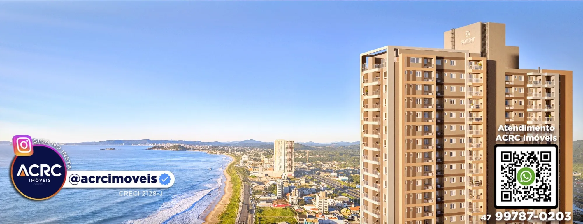 ACRC Imóveis - AP09713 - Apartamento a Venda em Barra Velha - foto 1