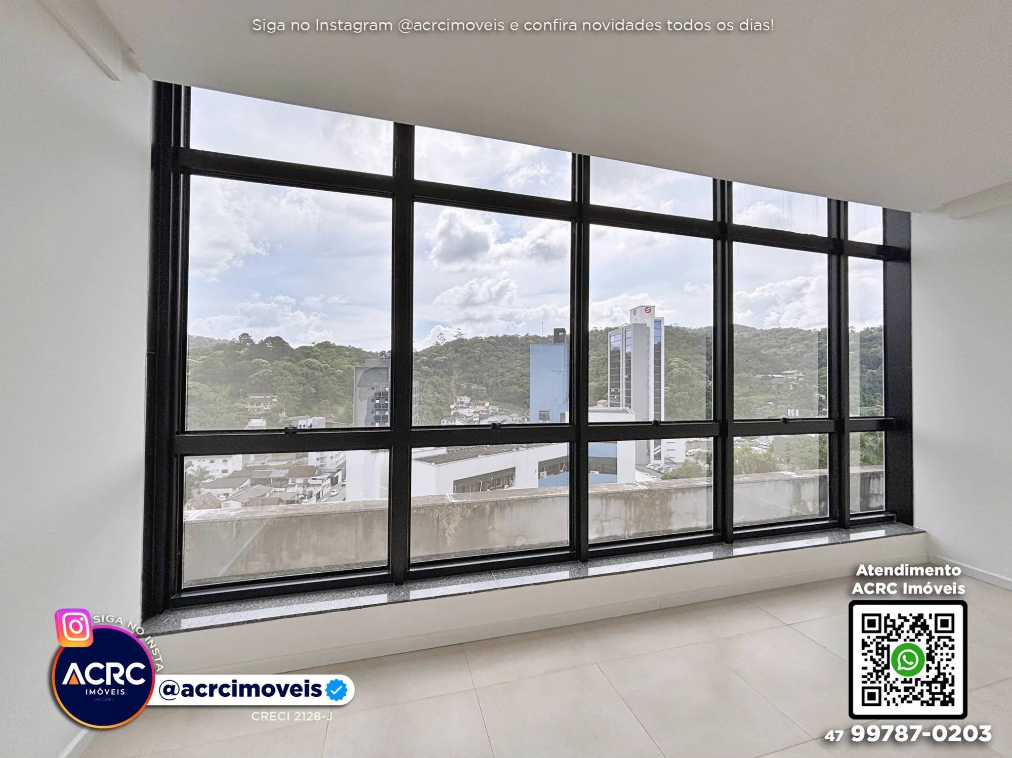 ACRC Imóveis - SA01320 - Sala Comercial para Locação no Bairro Garcia em Blumenau — foto 3