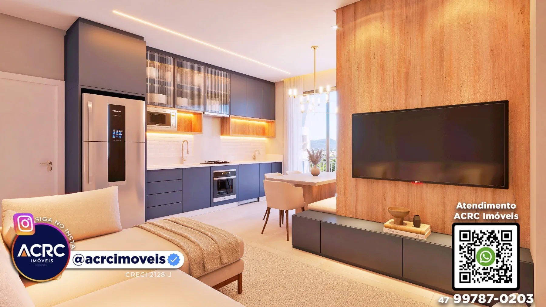 ACRC Imóvel - AP09699 - Apartamento em construção a Venda no Bairro Santo Antônio em Piçarras — foto 3