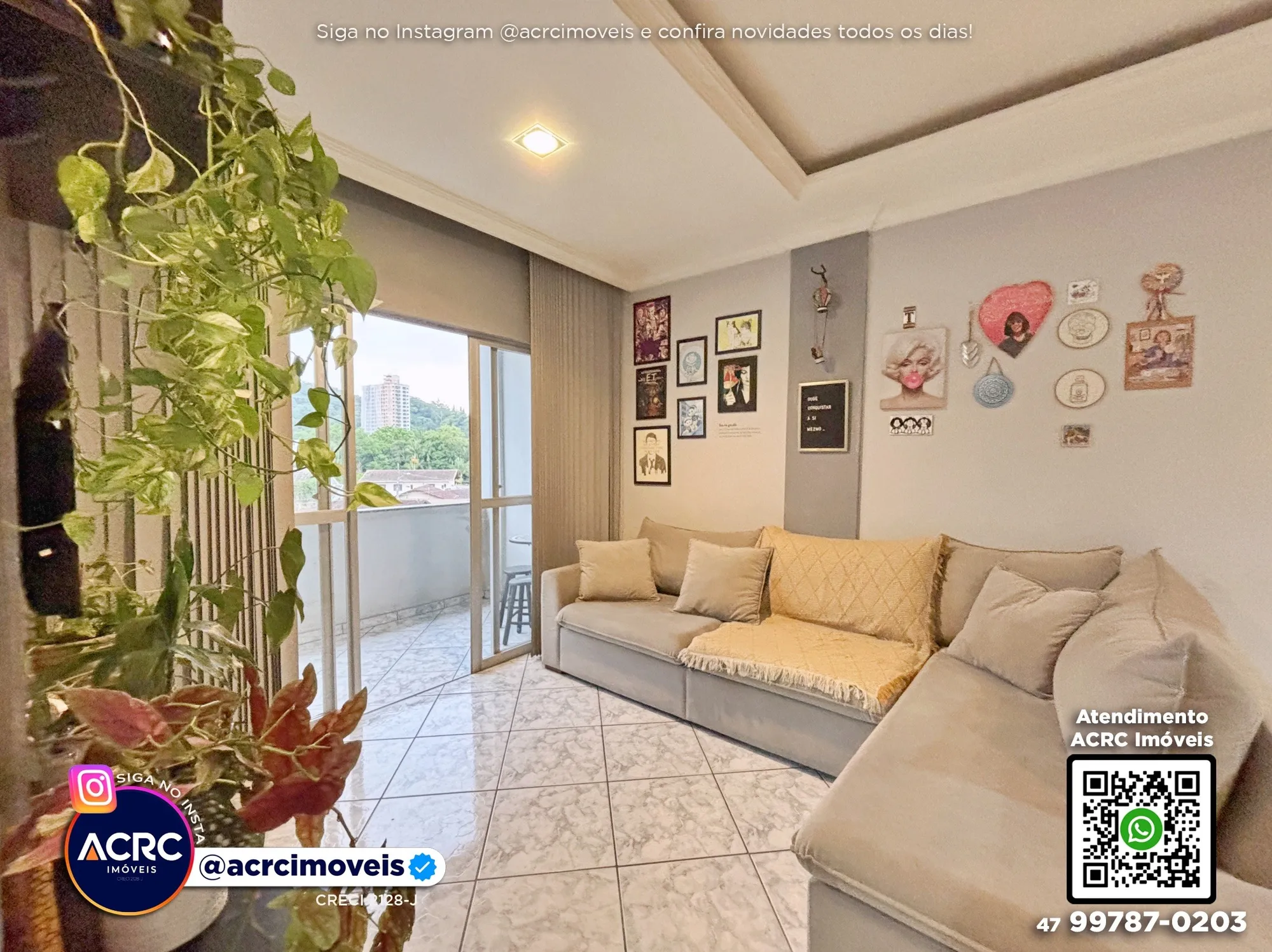 ACRC Imóveis - AP09698 - Apartamento a Venda no Bairro Garcia em Blumenau — foto 3