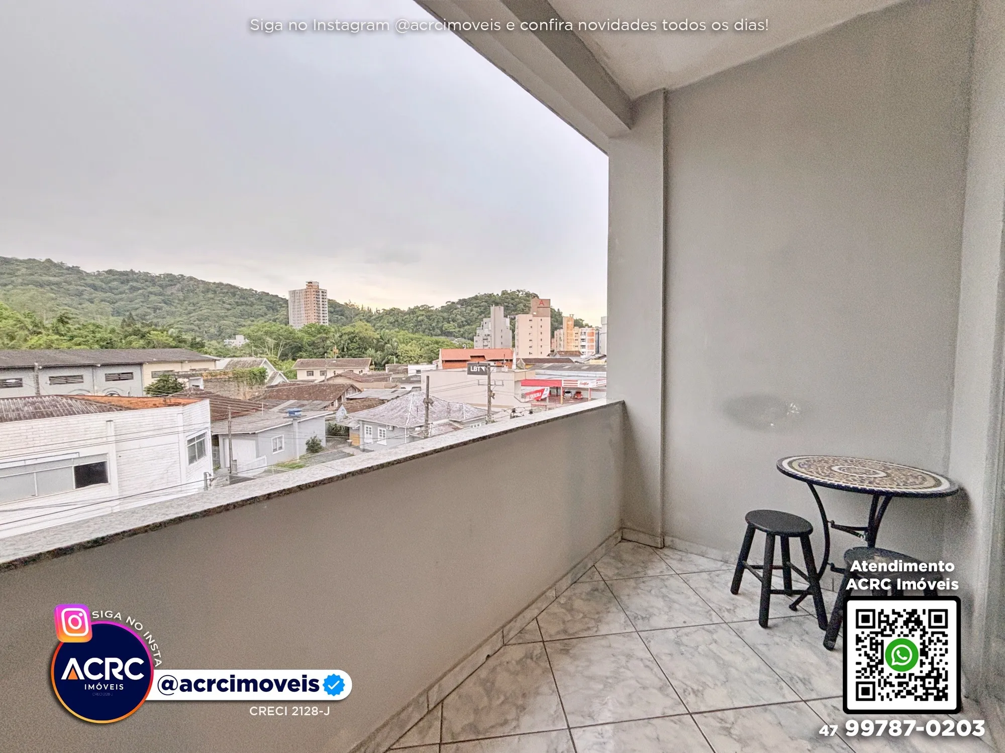 ACRC Imóveis - AP09698 - Apartamento a Venda no Bairro Garcia em Blumenau — foto 4