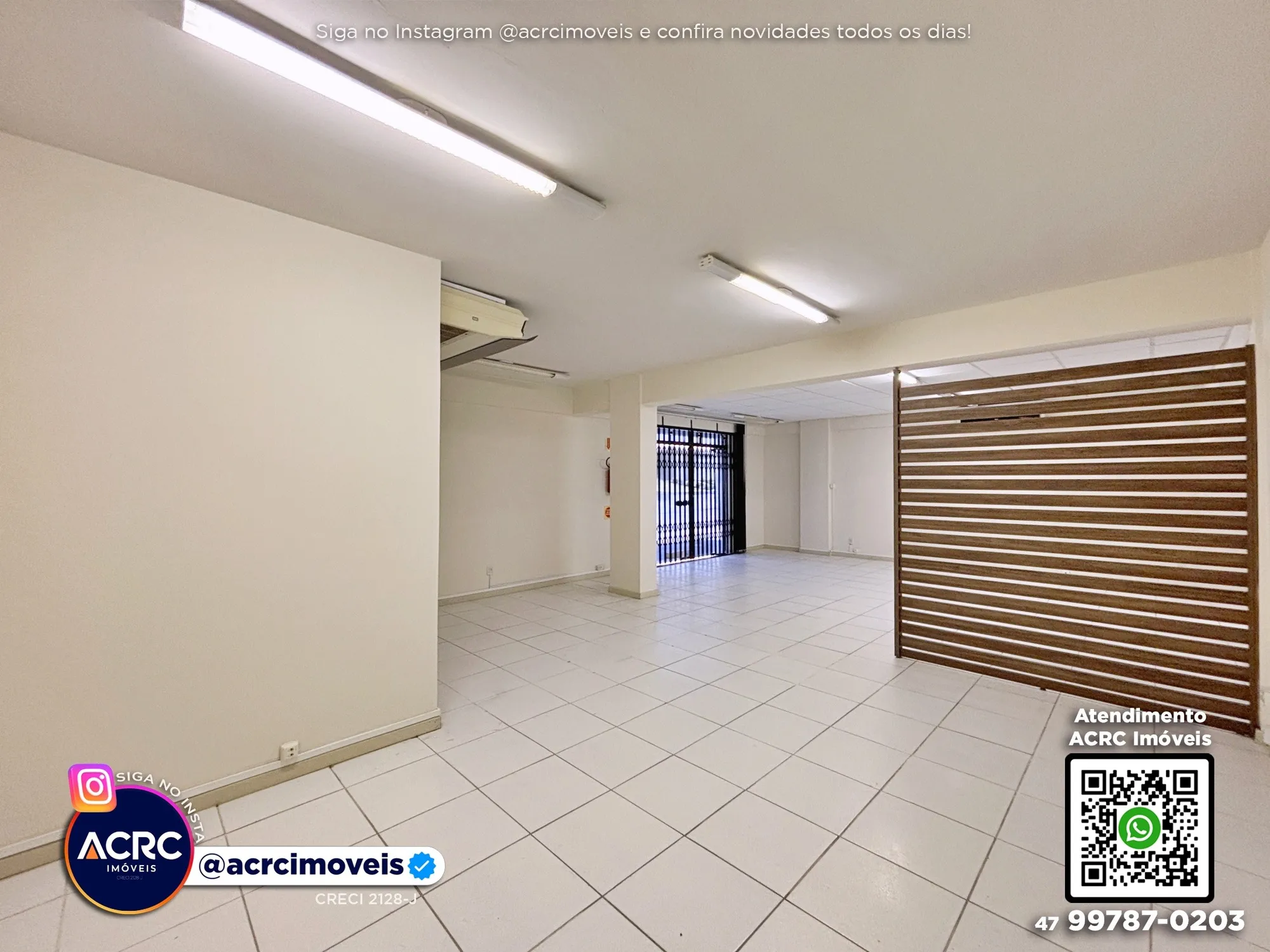 ACRC Imóveis - LJ00502 - Sala Comercial para Locação no Bairro Ponta Aguda em Blumenau — foto 2